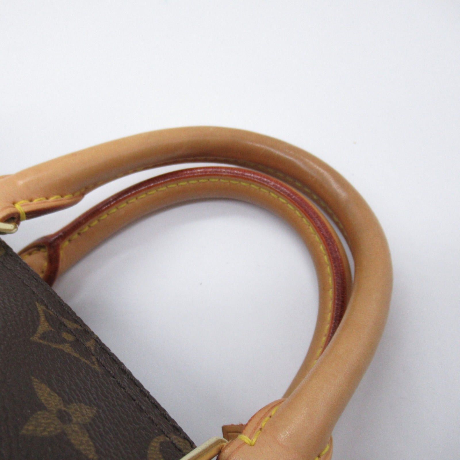Louis Vuitton Louis Vuitton Speedy 25 Handbag Coated Canvas Monogram Brown Size ONE SIZE - 8 Thumbnail