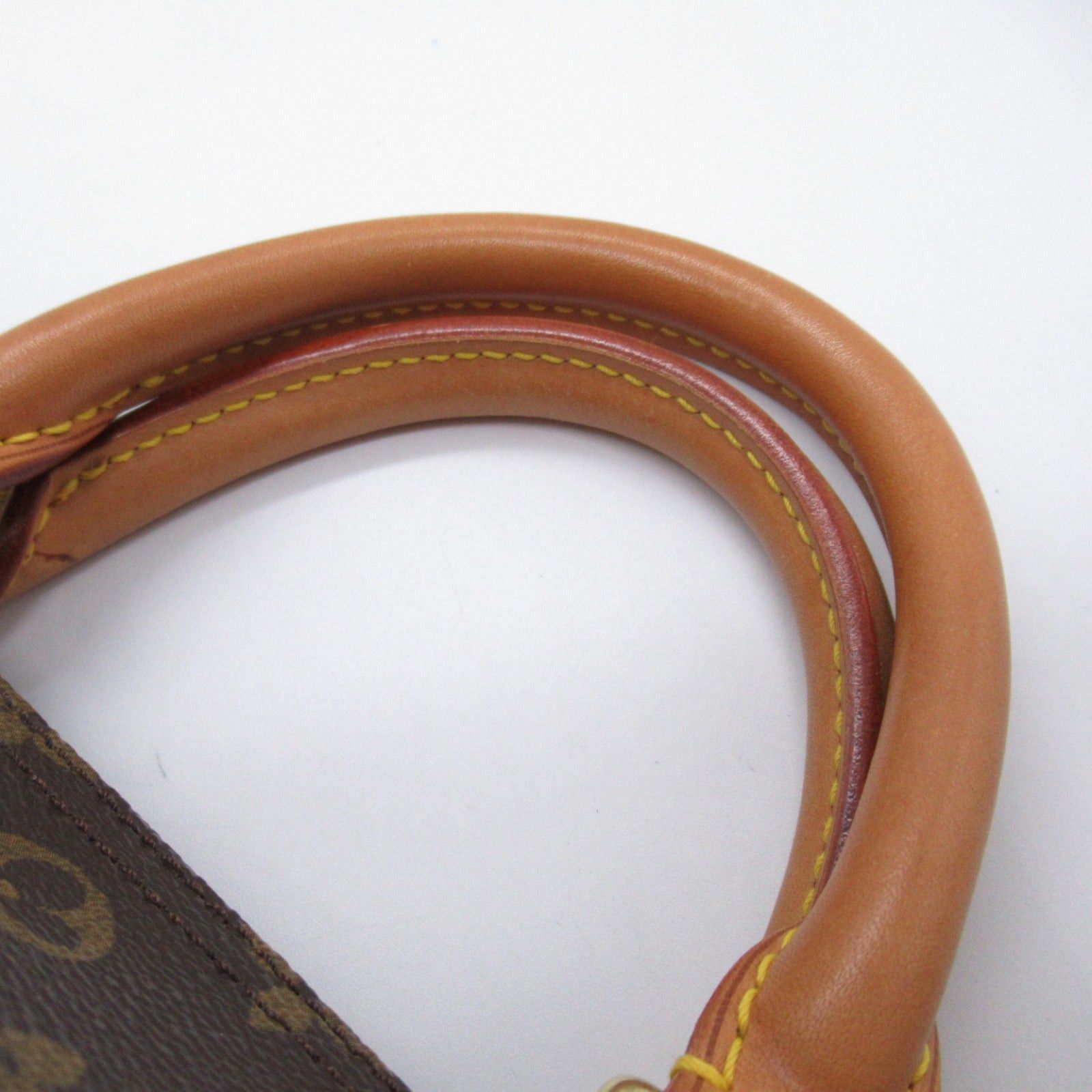 Louis Vuitton Louis Vuitton Speedy 30 Handbag Coated Canvas Monogram Brown Size ONE SIZE - 8 Thumbnail
