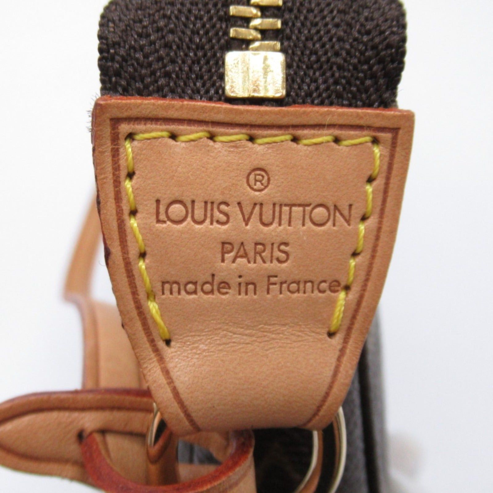 Louis Vuitton Louis Vuitton Pochette Accessoires Accessory Pouch Handbag Coated Canvas Monogram Brown Size ONE SIZE - 6 Thumbnail
