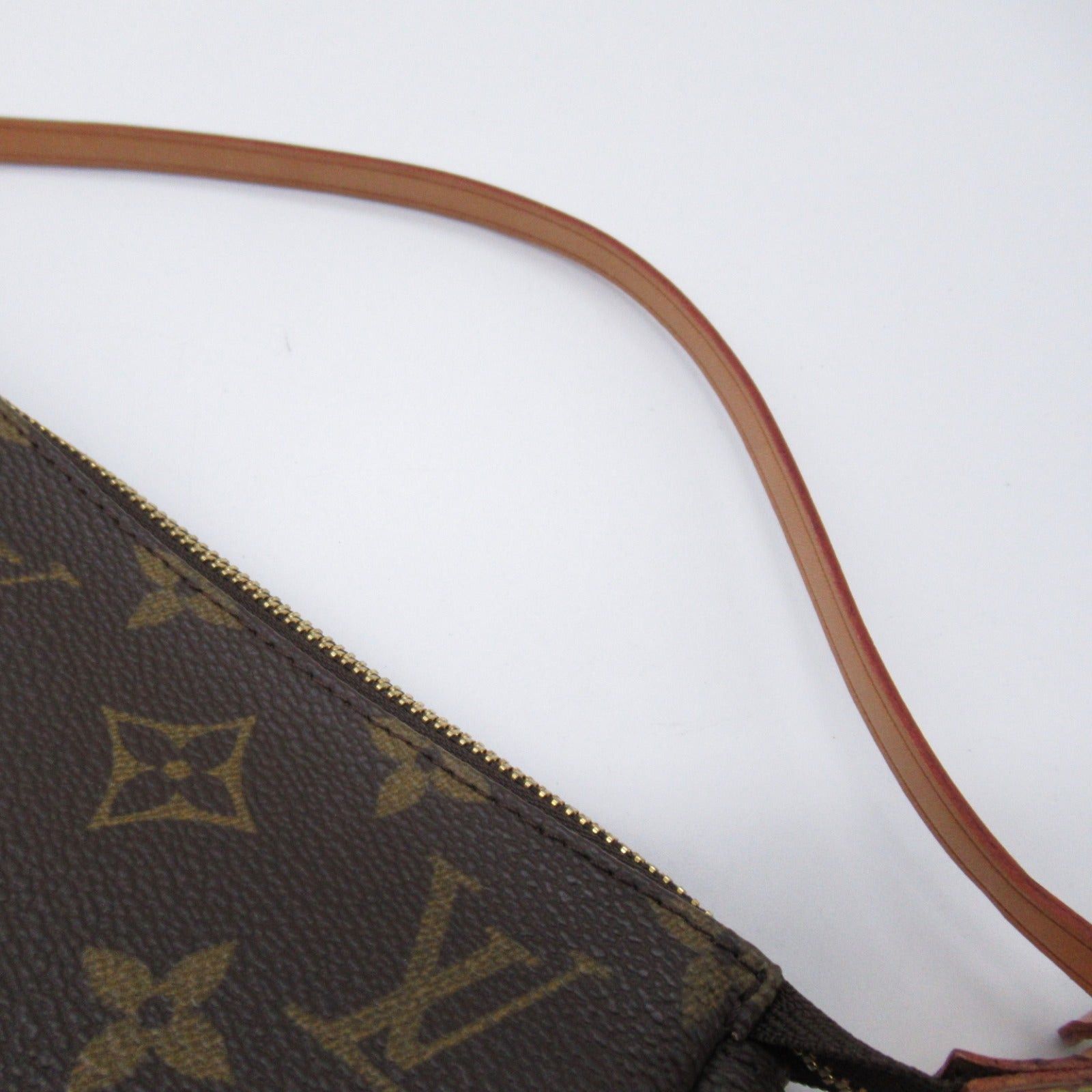 Louis Vuitton Louis Vuitton Pochette Accessoires Accessory Pouch Handbag Coated Canvas Monogram Brown Size ONE SIZE - 8 Thumbnail