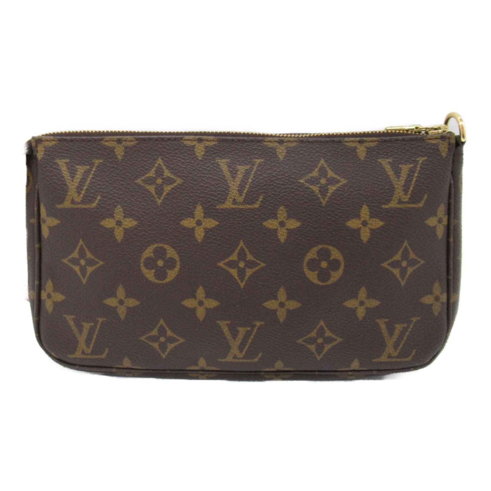 Louis Vuitton Louis Vuitton Pochette Accessoires Accessory Pouch Handbag Coated Canvas Monogram Brown Size ONE SIZE - 2 Thumbnail