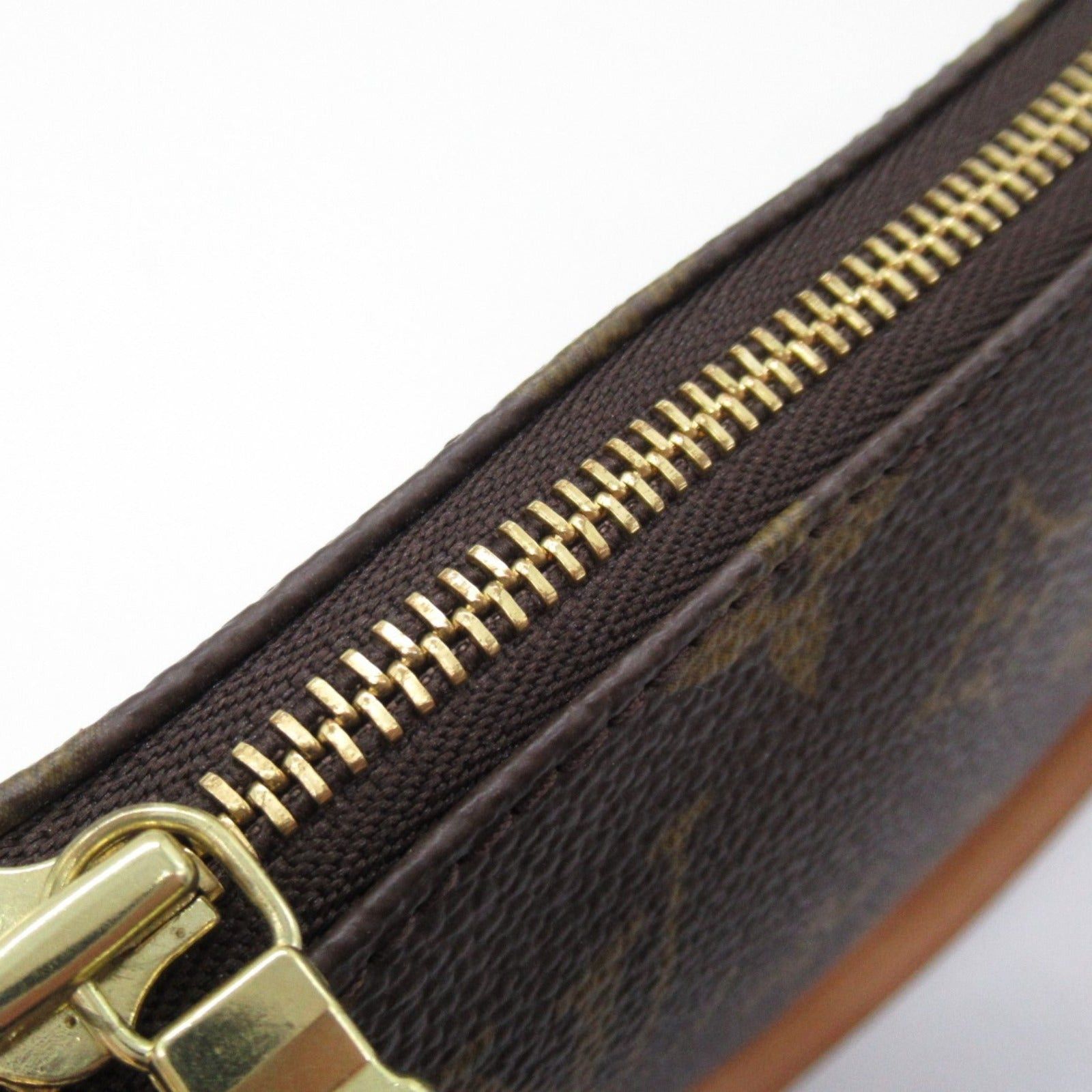Louis Vuitton Louis Vuitton Pochette Accessoires Accessory Pouch Handbag Coated Canvas Monogram Brown Size ONE SIZE - 11 Thumbnail