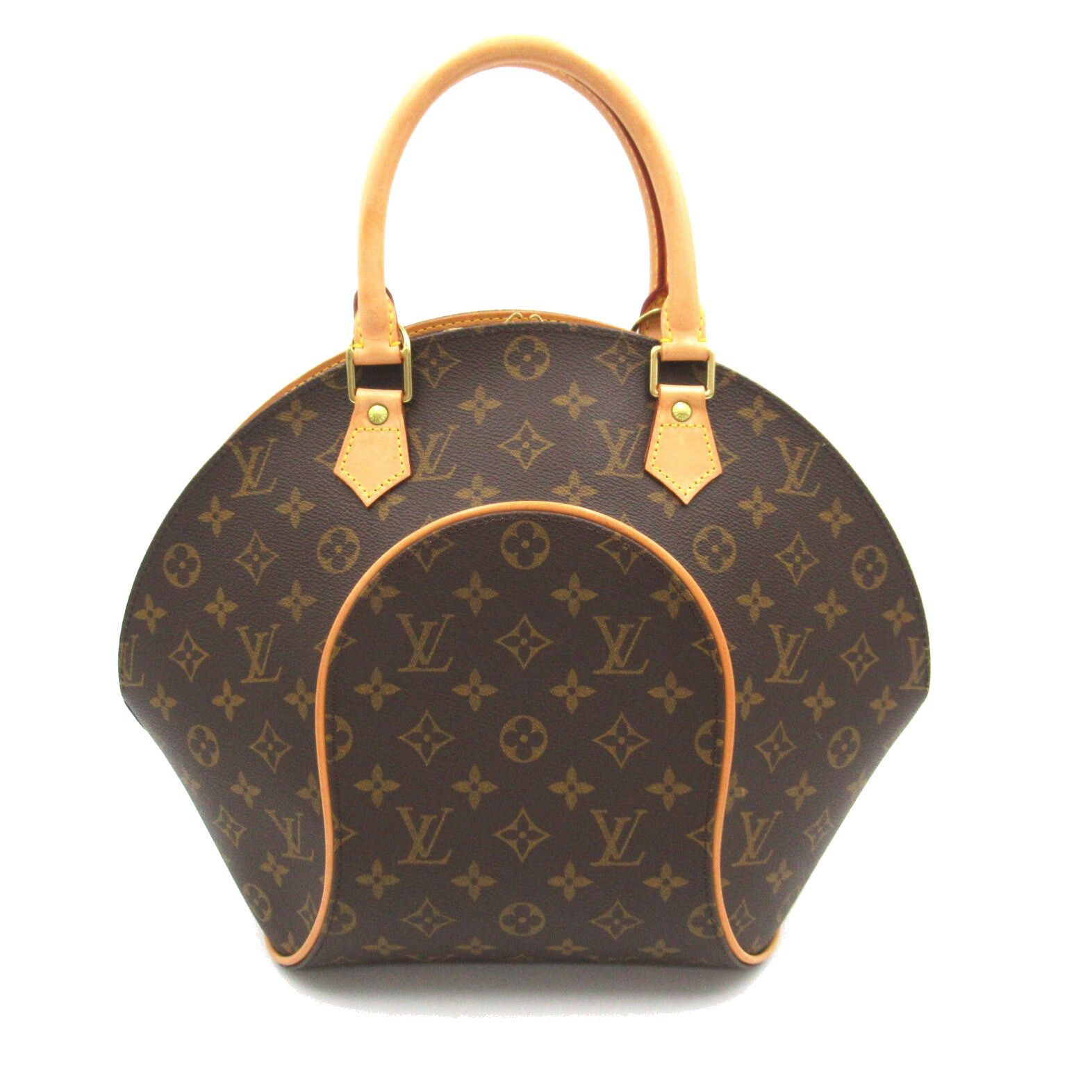 Louis Vuitton Louis Vuitton Ellipse Mm Handbag Coated Canvas Monogram Brown Size ONE SIZE - 2 Thumbnail