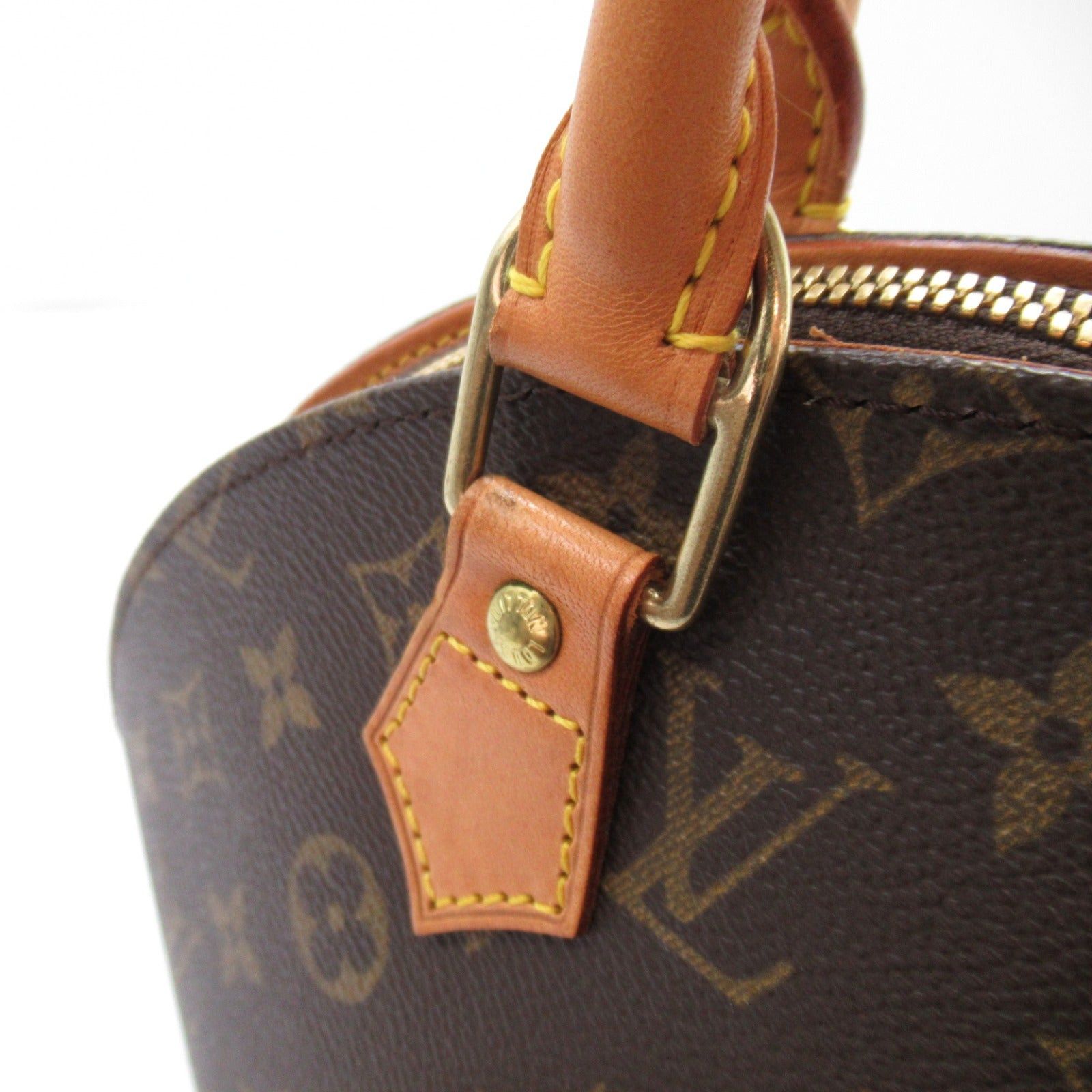 Louis Vuitton Louis Vuitton Ellipse Pm Handbag Coated Canvas Monogram Brown Size ONE SIZE - 12 Thumbnail
