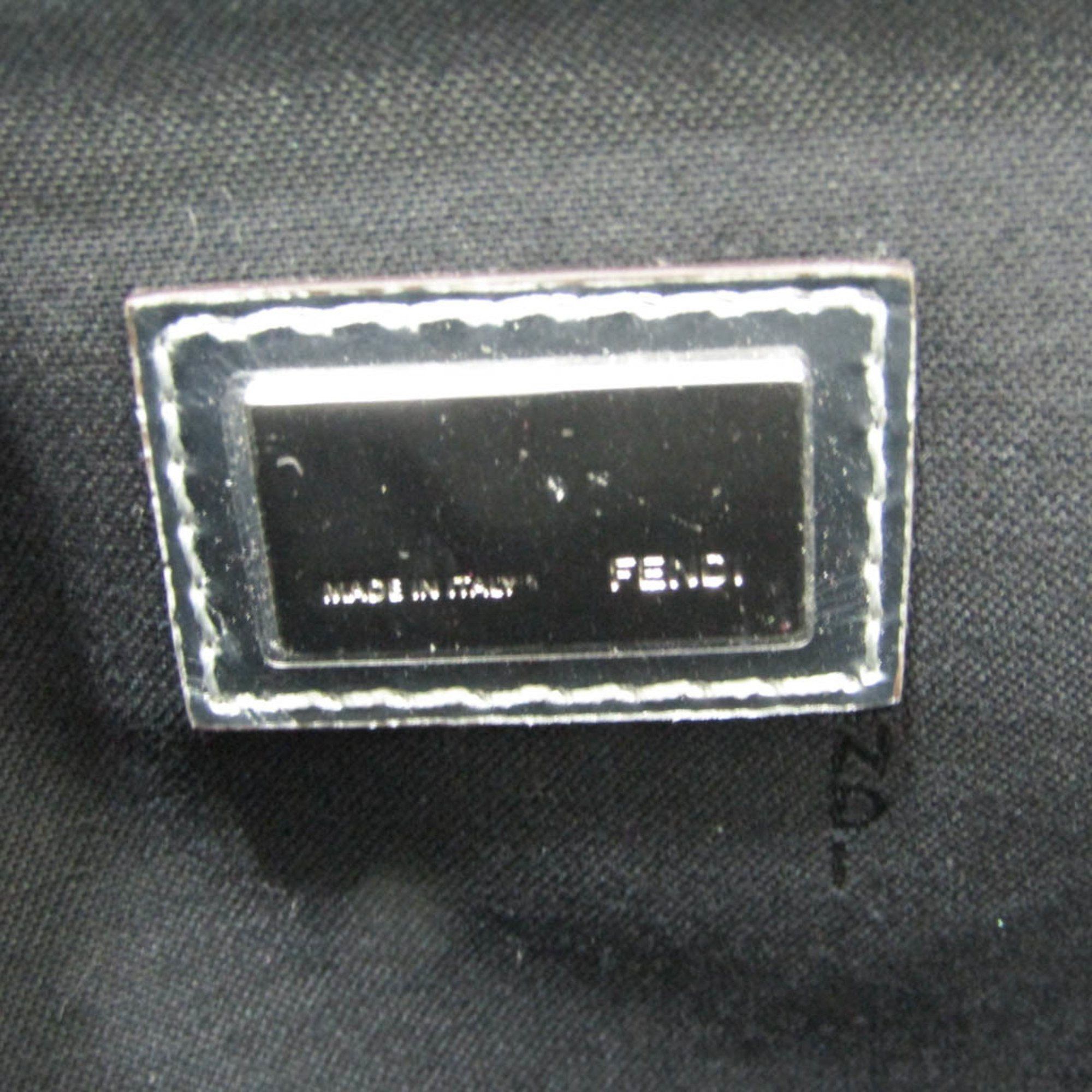 Fendi Black Leather Tote Bag (Pre-Owned) Size ONE SIZE - 5 Thumbnail