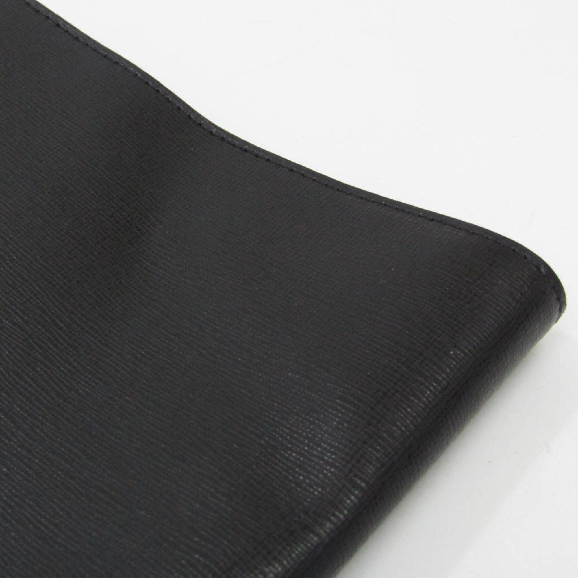 Fendi Black Leather Tote Bag (Pre-Owned) Size ONE SIZE - 9 Thumbnail