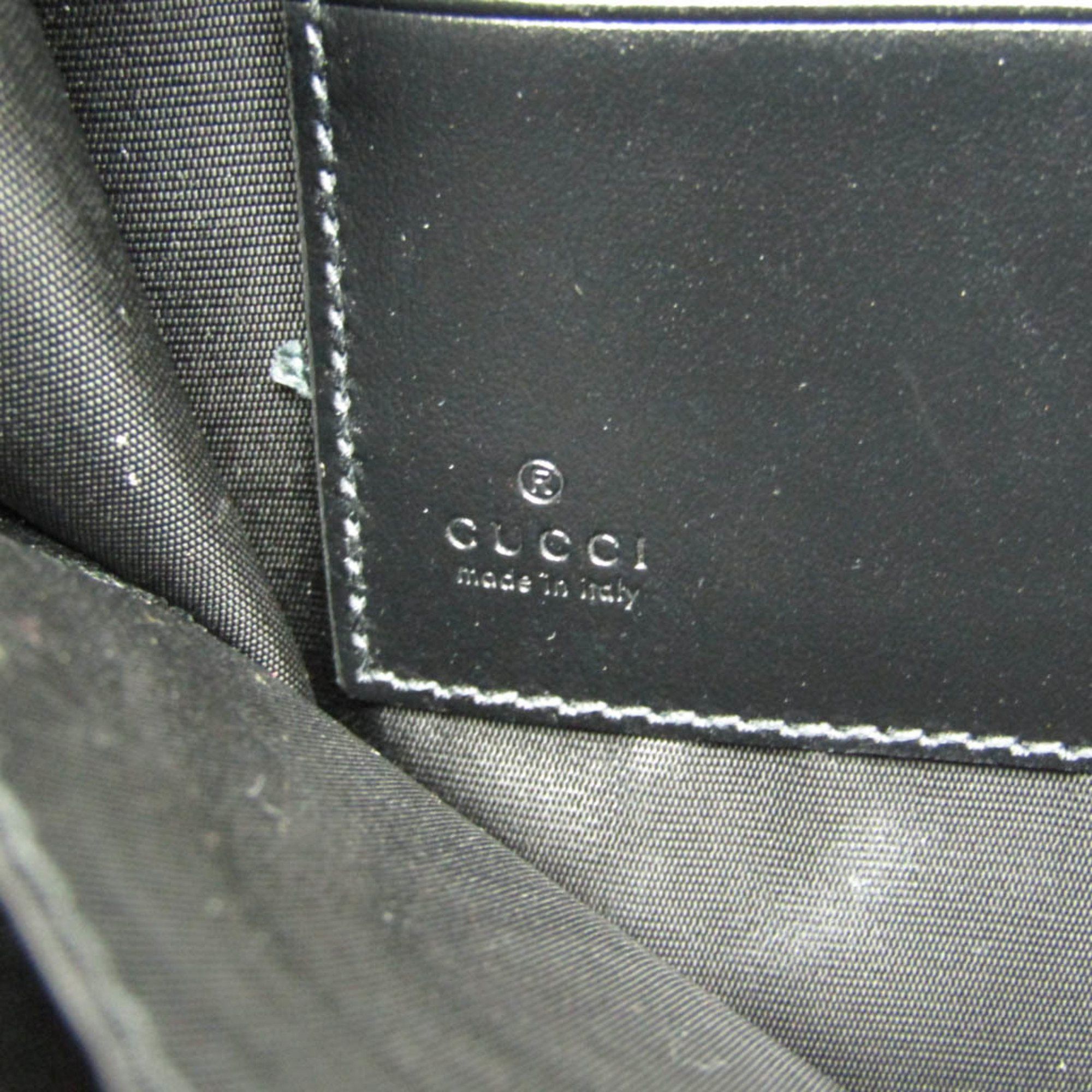 Gucci Black Leather Clutch Bag (Pre-Owned) Size ONE SIZE - 5 Thumbnail