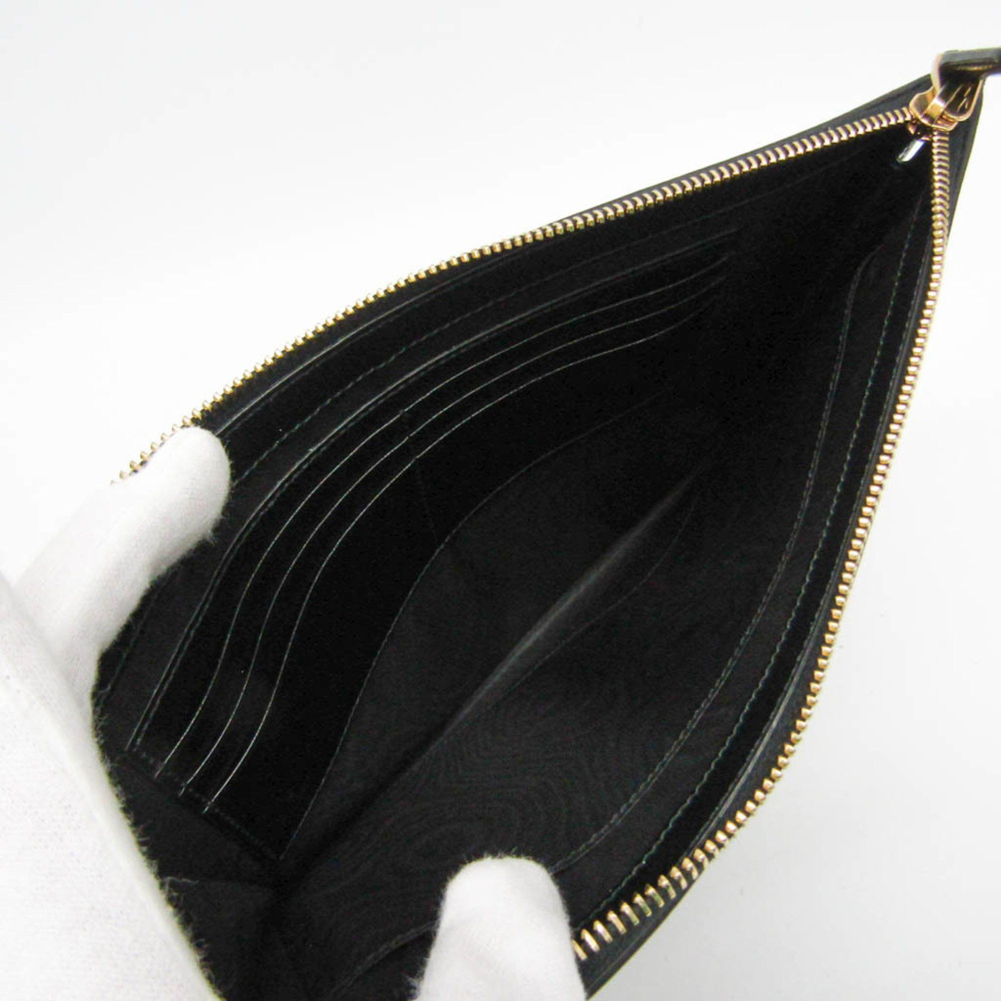 Gucci Black Leather Clutch Bag (Pre-Owned) Size ONE SIZE - 3 Thumbnail