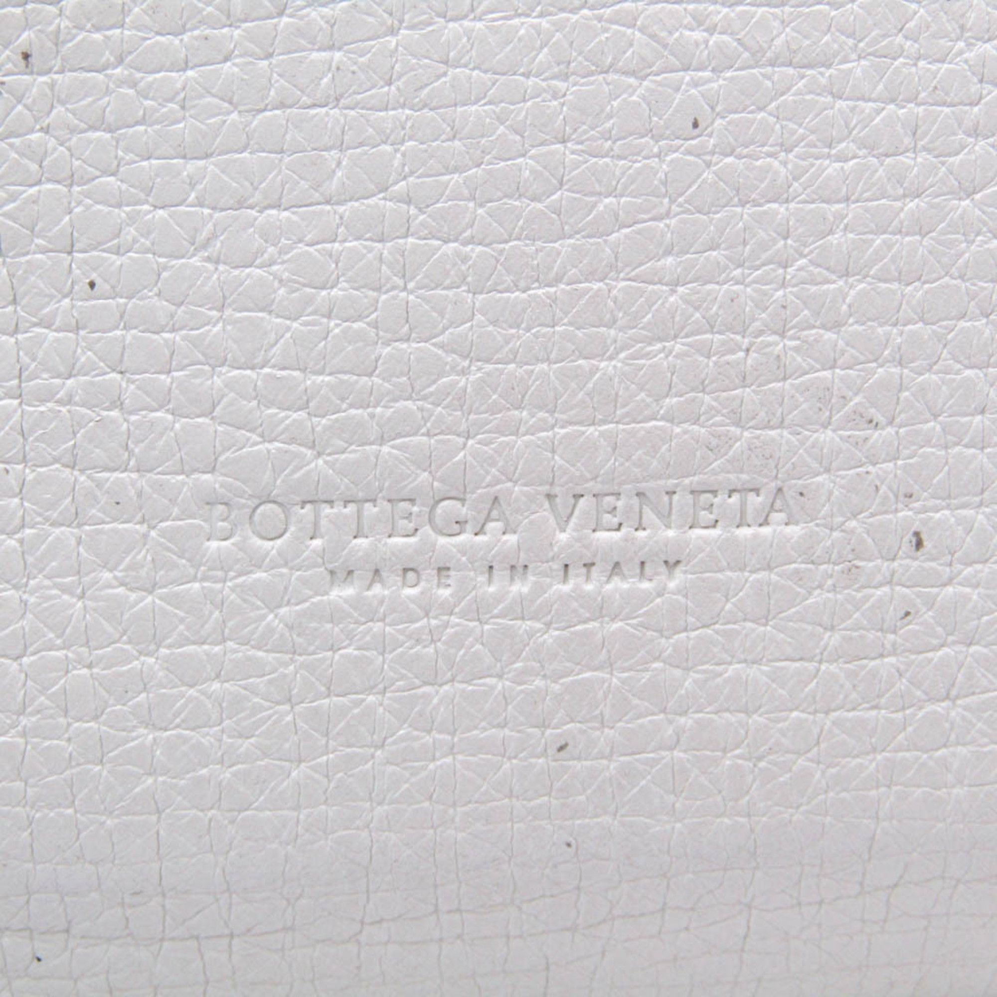 Bottega Veneta Palmerato White Leather Wallet (Pre-Owned) Size ONE SIZE - 4 Thumbnail
