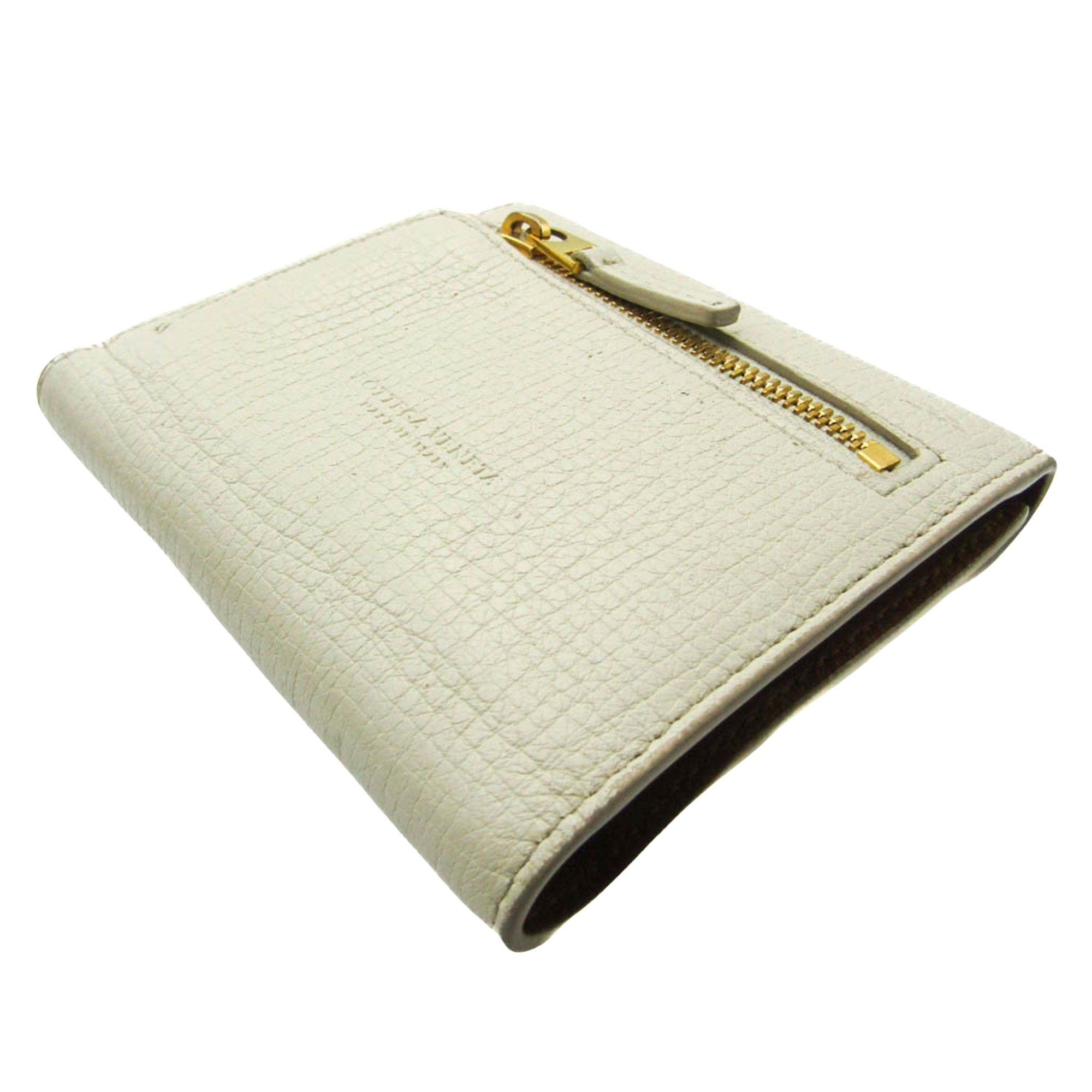 Bottega Veneta Palmerato White Leather Wallet (Pre-Owned) Size ONE SIZE - 2 Thumbnail