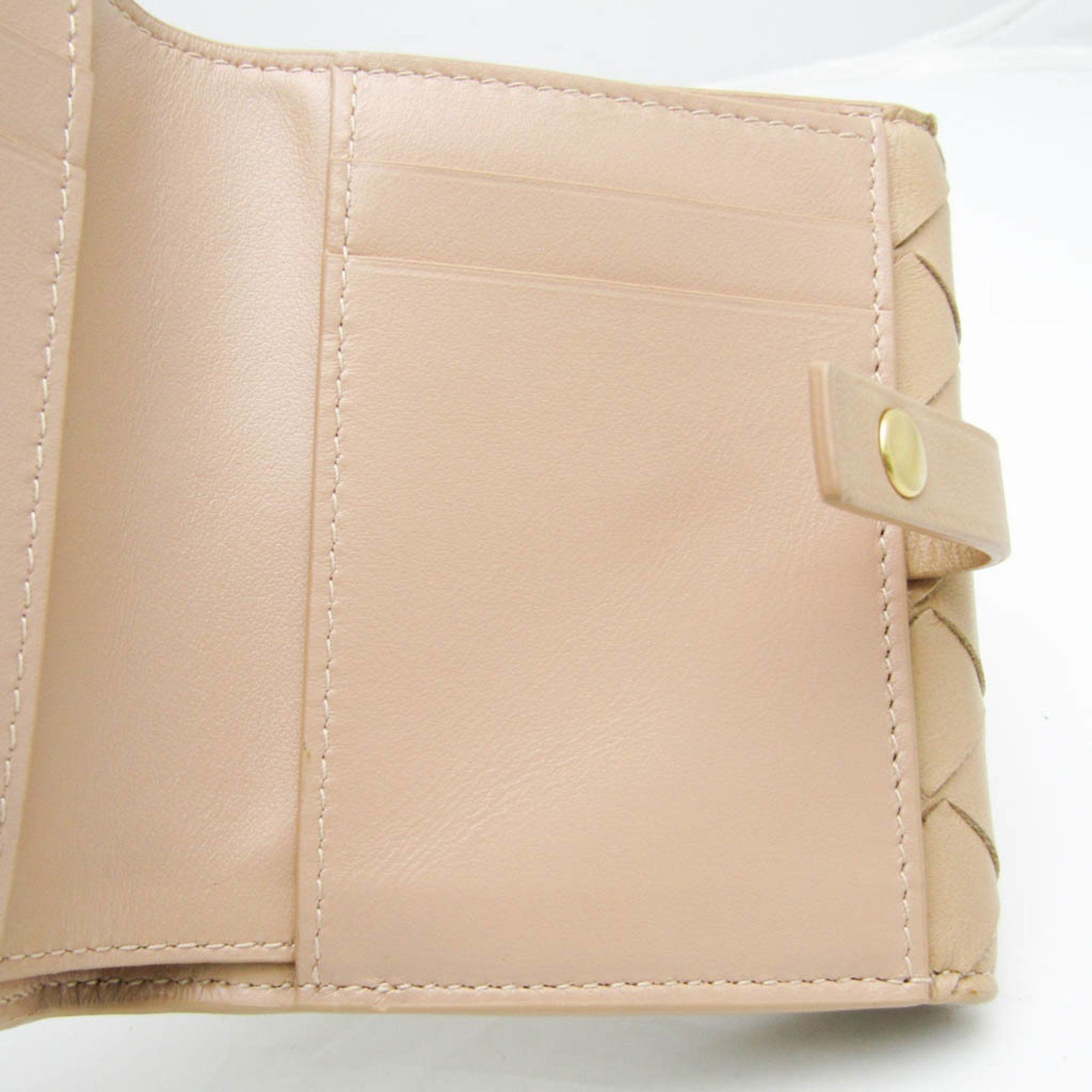 Bottega Veneta Intrecciato Beige Leather Wallet (Pre-Owned) Size ONE SIZE - 12 Thumbnail