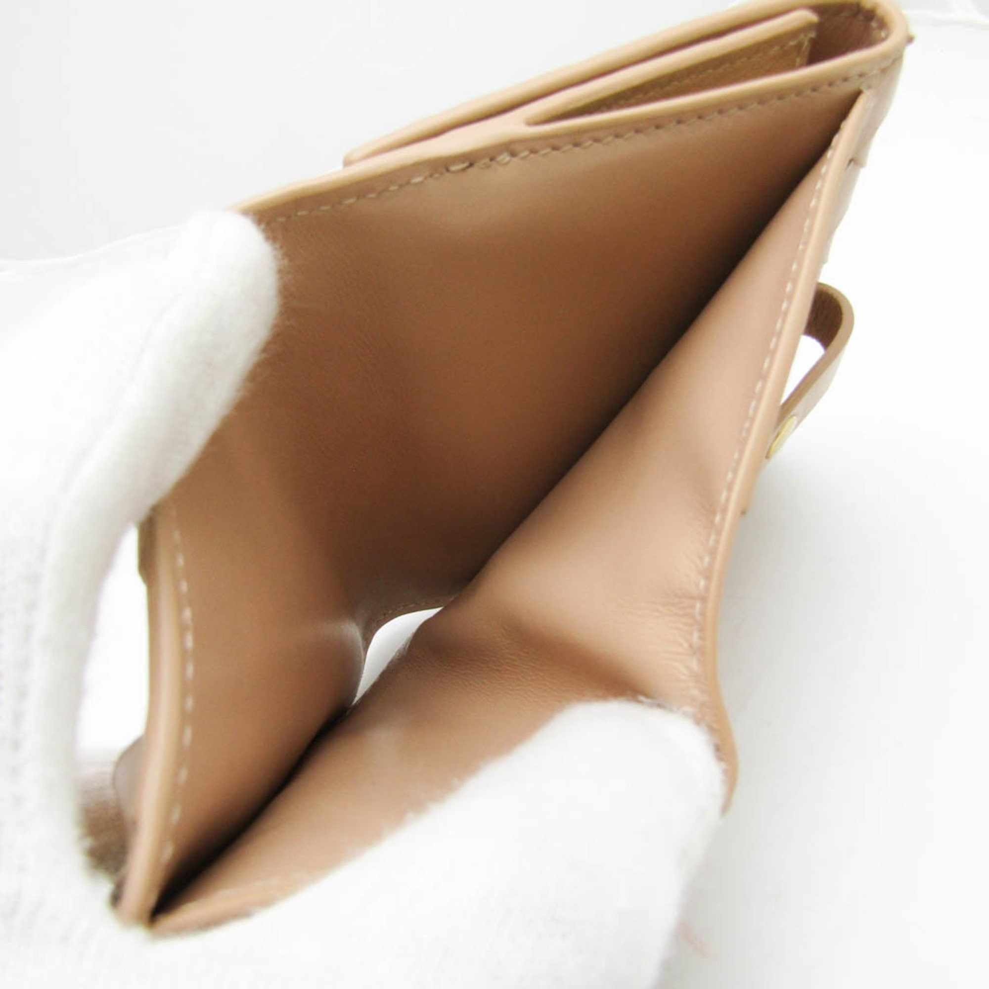 Bottega Veneta Intrecciato Beige Leather Wallet (Pre-Owned) Size ONE SIZE - 7 Thumbnail
