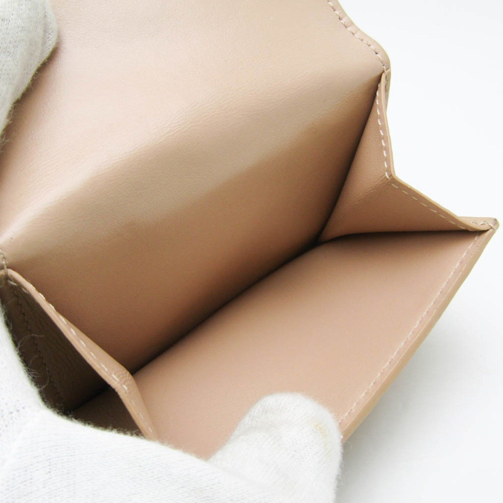 Bottega Veneta Intrecciato Beige Leather Wallet (Pre-Owned) Size ONE SIZE - 8 Thumbnail