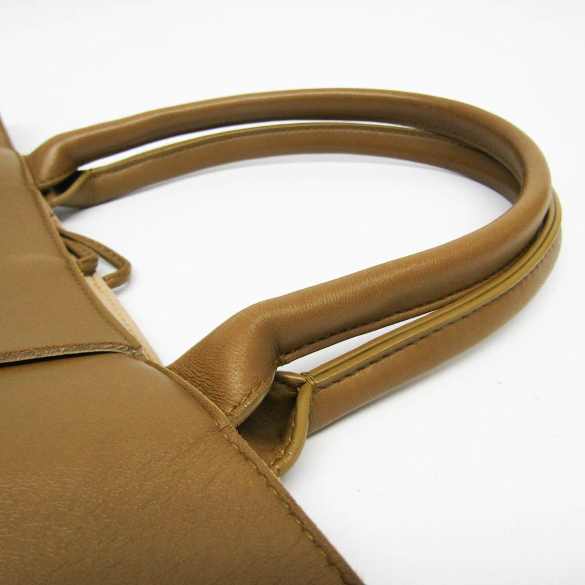 Bottega Veneta Arco Camel Leather Tote Bag (Pre-Owned) Size ONE SIZE - 11 Thumbnail