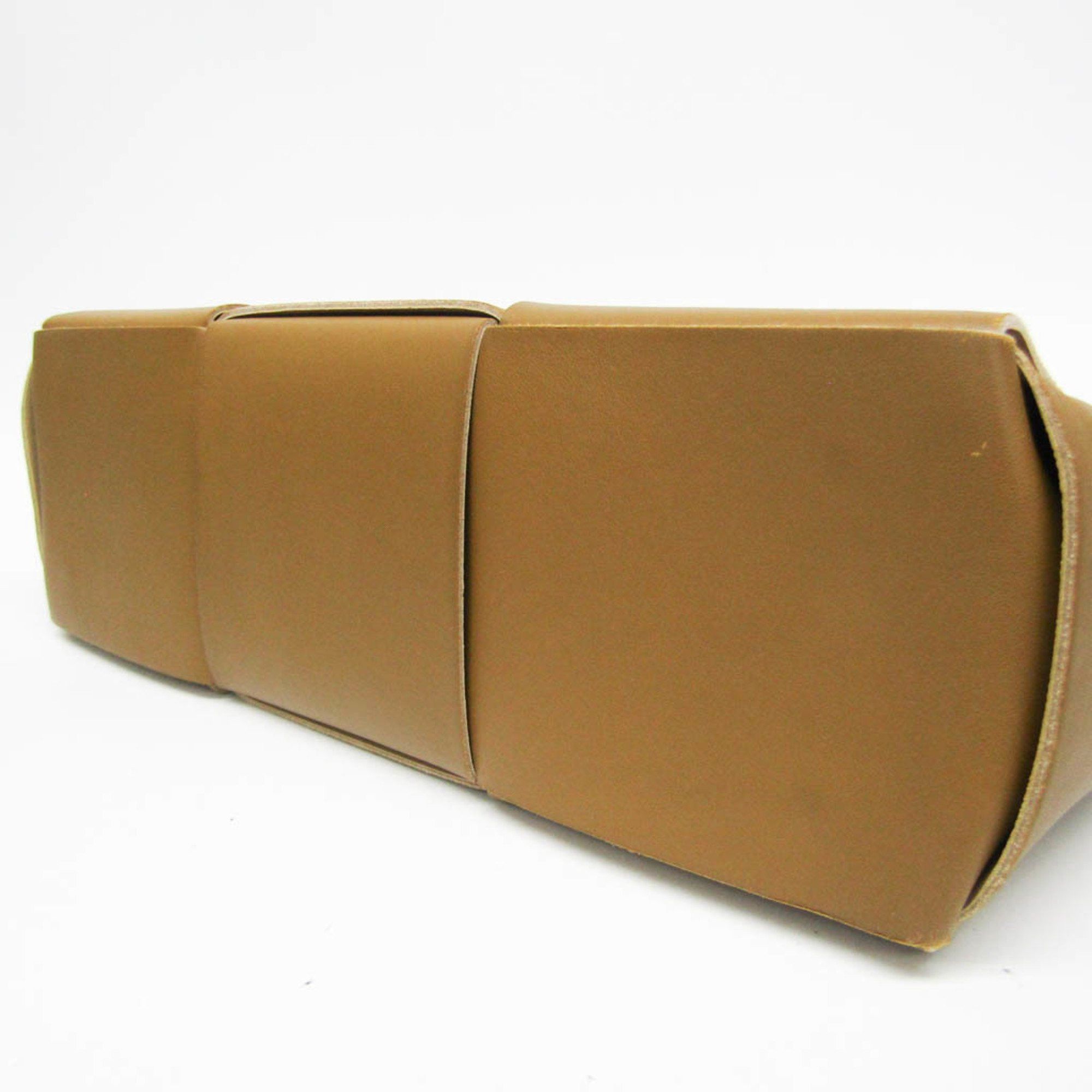 Bottega Veneta Arco Camel Leather Tote Bag (Pre-Owned) Size ONE SIZE - 10 Thumbnail