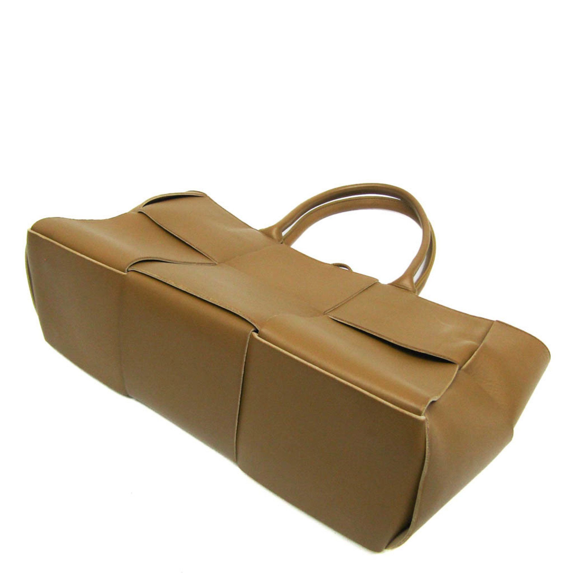 Bottega Veneta Arco Camel Leather Tote Bag (Pre-Owned) Size ONE SIZE - 2 Thumbnail