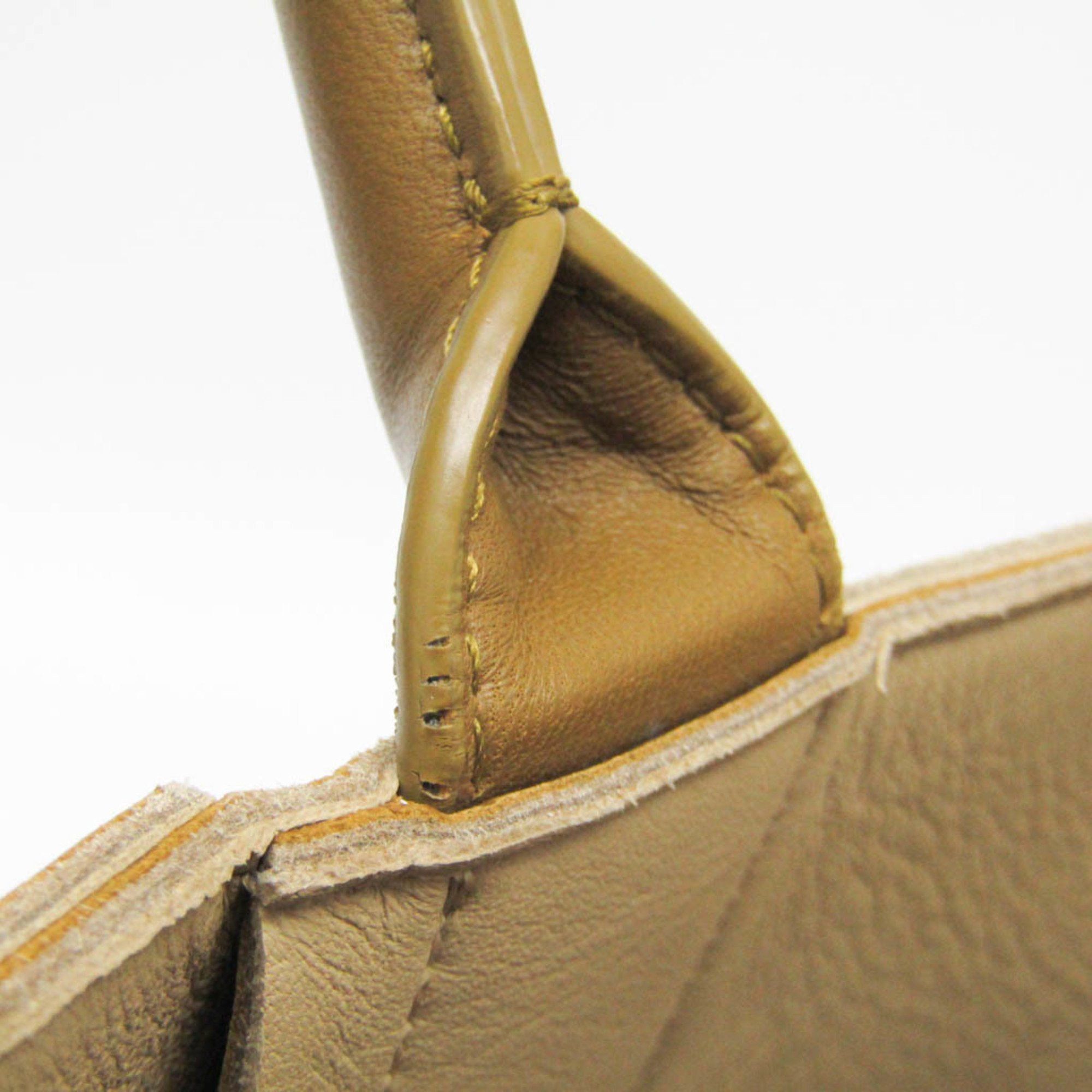 Bottega Veneta Arco Camel Leather Tote Bag (Pre-Owned) Size ONE SIZE - 12 Thumbnail