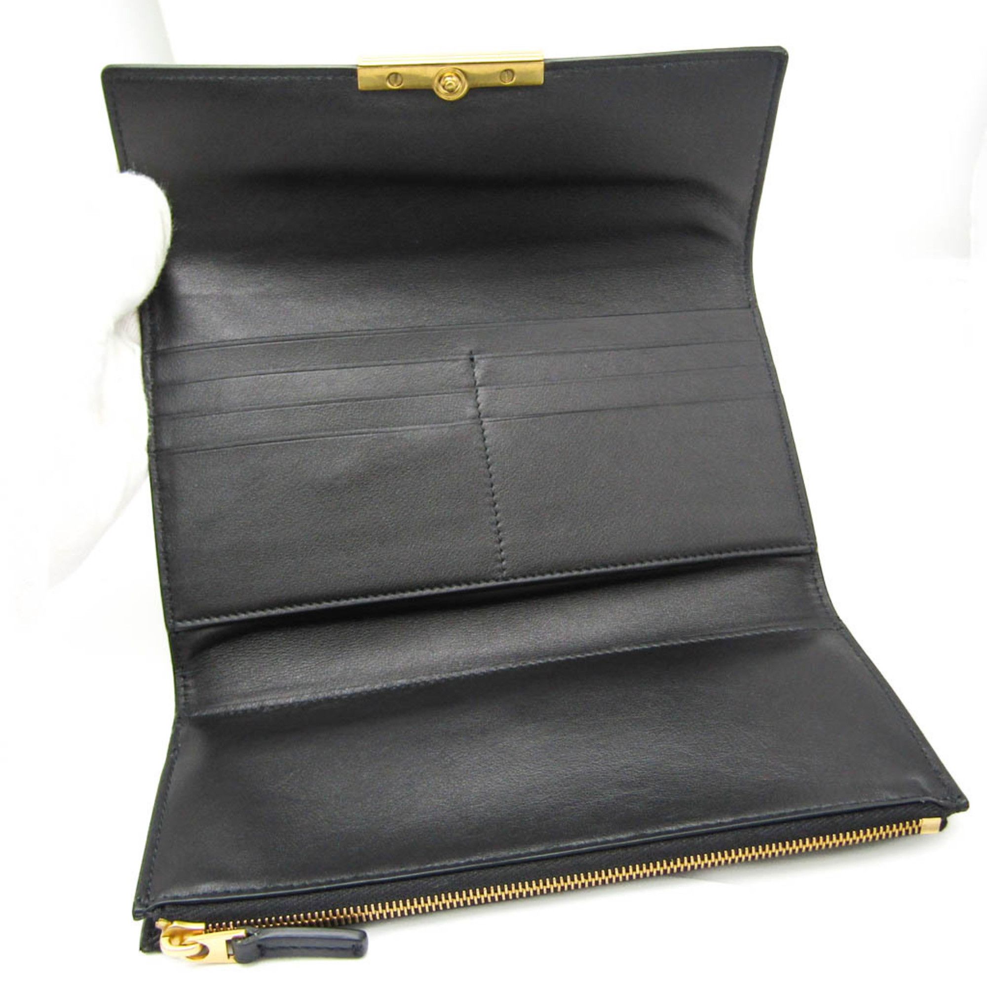 Bottega Veneta Black Leather Wallet (Pre-Owned) Size ONE SIZE - 3 Thumbnail