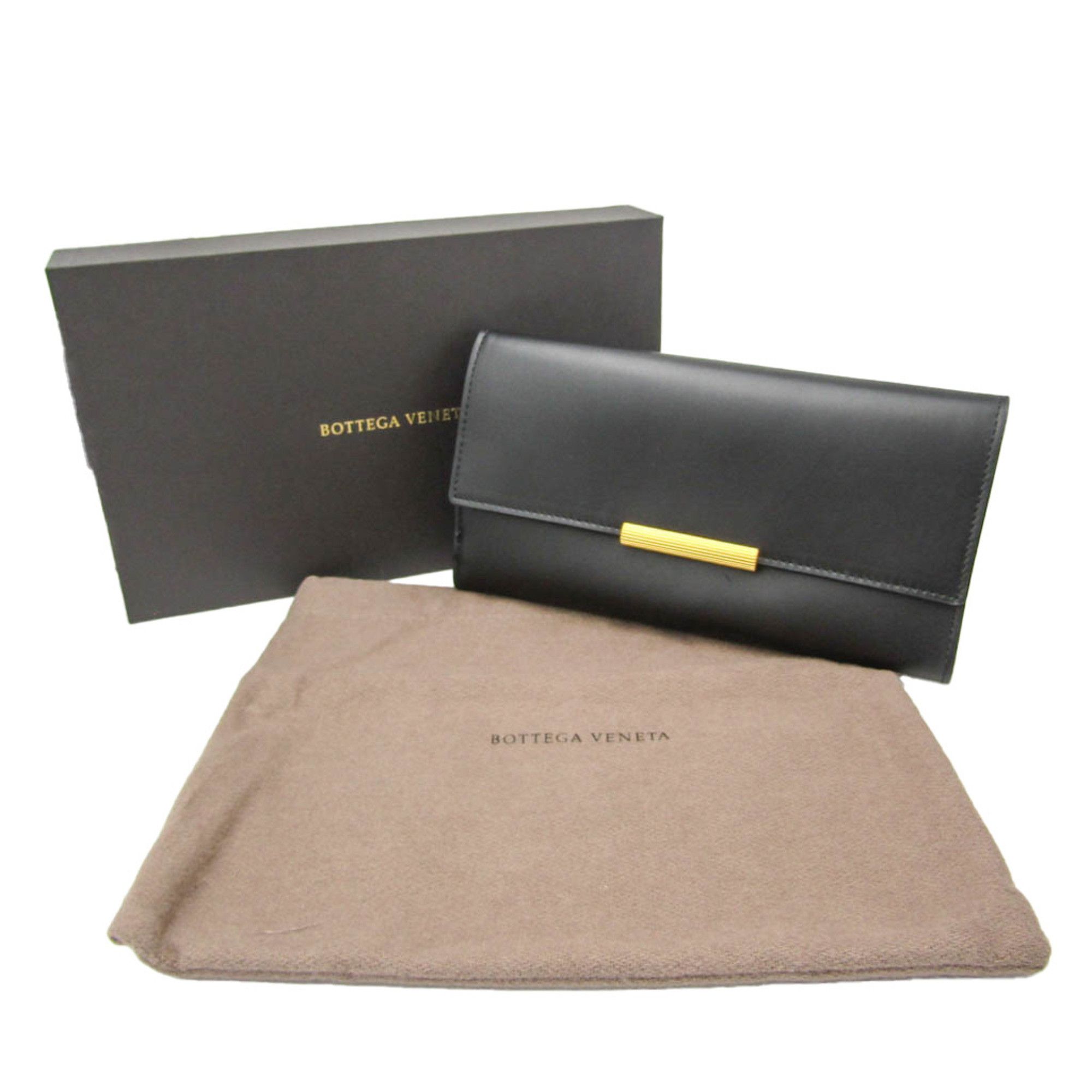 Bottega Veneta Black Leather Wallet (Pre-Owned) Size ONE SIZE - 5 Thumbnail