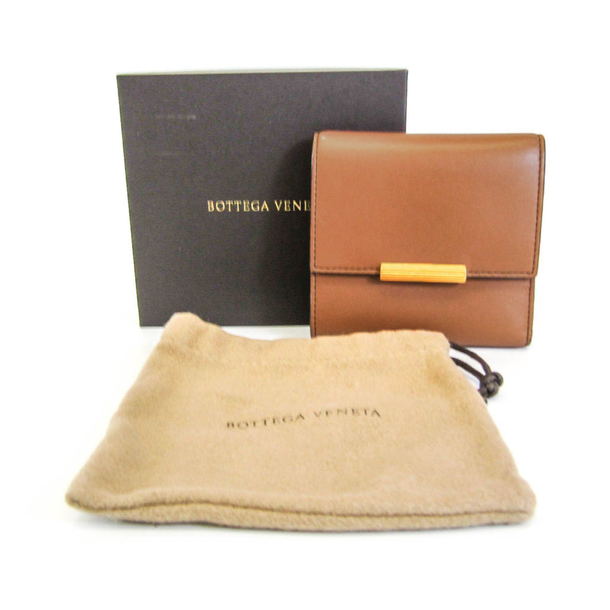 Bottega Veneta Brown Leather Wallet (Pre-Owned) Size ONE SIZE - 6 Thumbnail