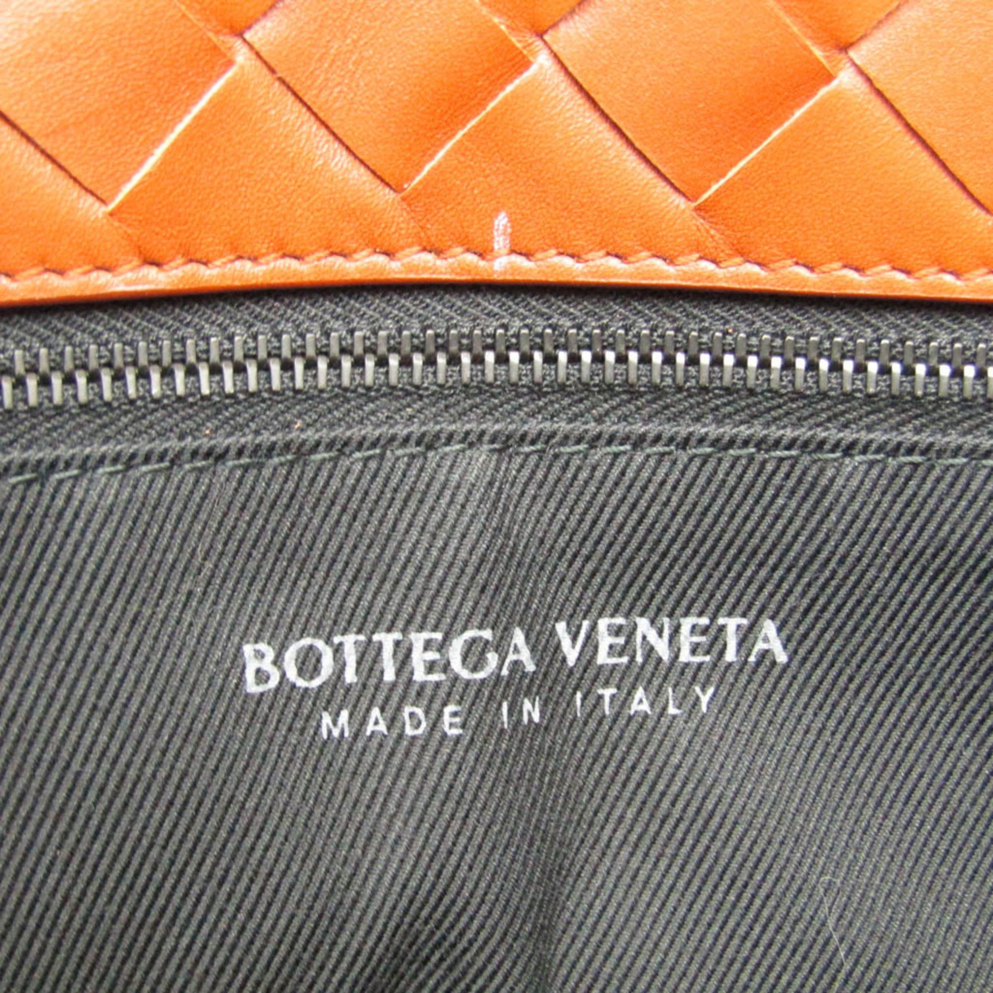 Bottega Veneta Intrecciato Brown Leather Tote Bag (Pre-Owned) Size ONE SIZE - 7 Thumbnail