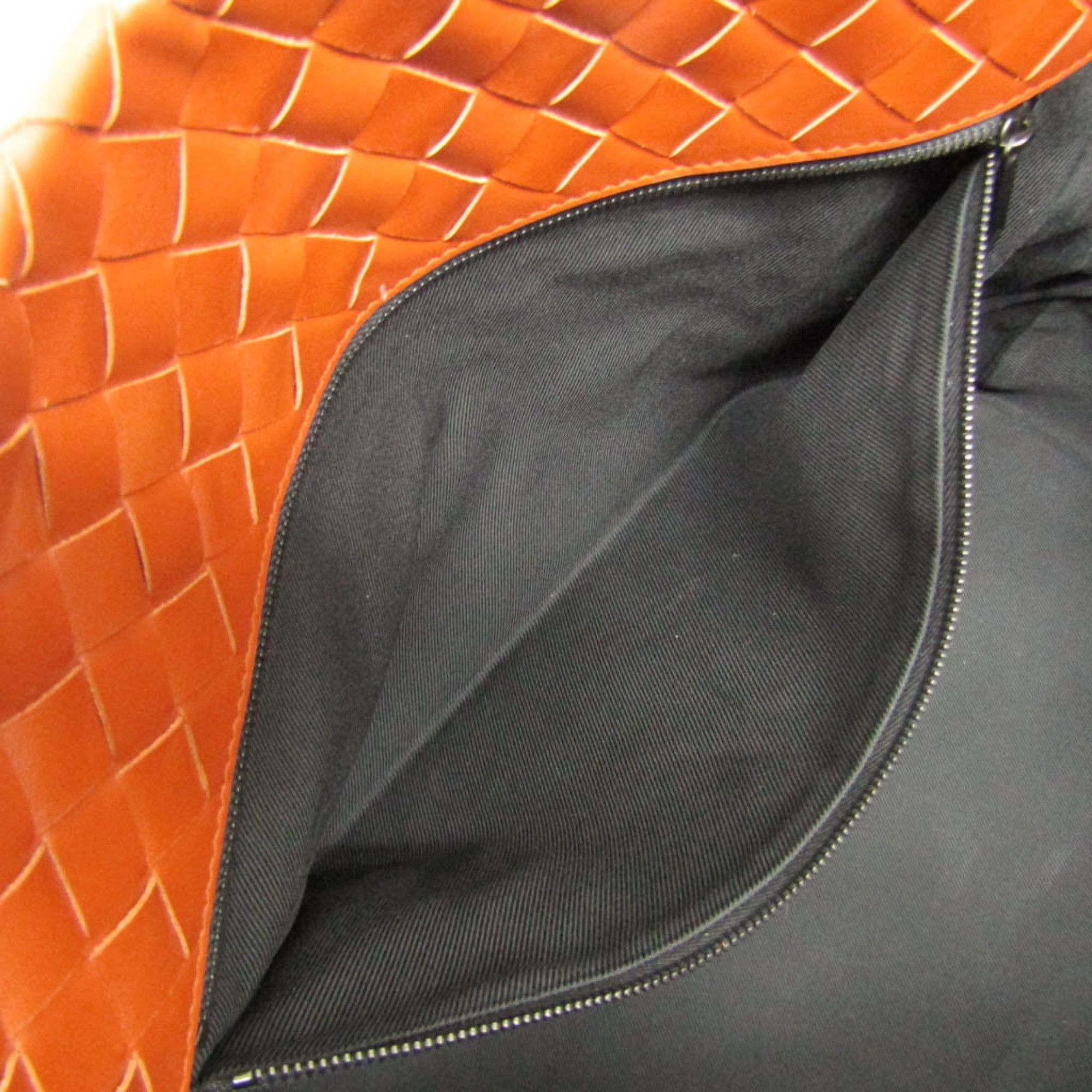 Bottega Veneta Intrecciato Brown Leather Tote Bag (Pre-Owned) Size ONE SIZE - 8 Thumbnail