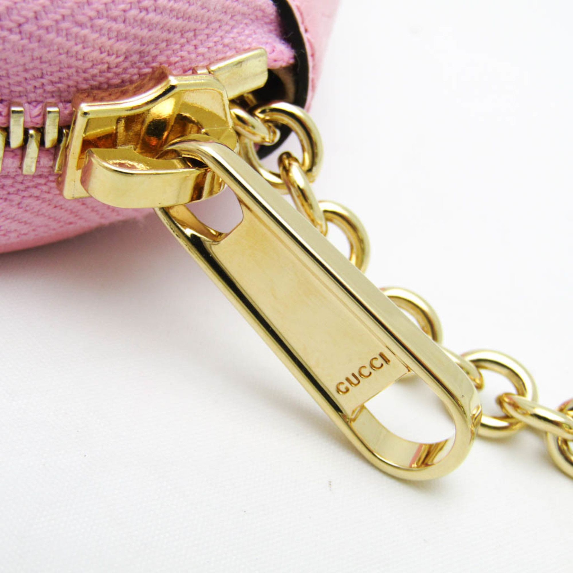 Gucci Heart Pink Leather Wallet (Pre-Owned) Size ONE SIZE - 9 Thumbnail