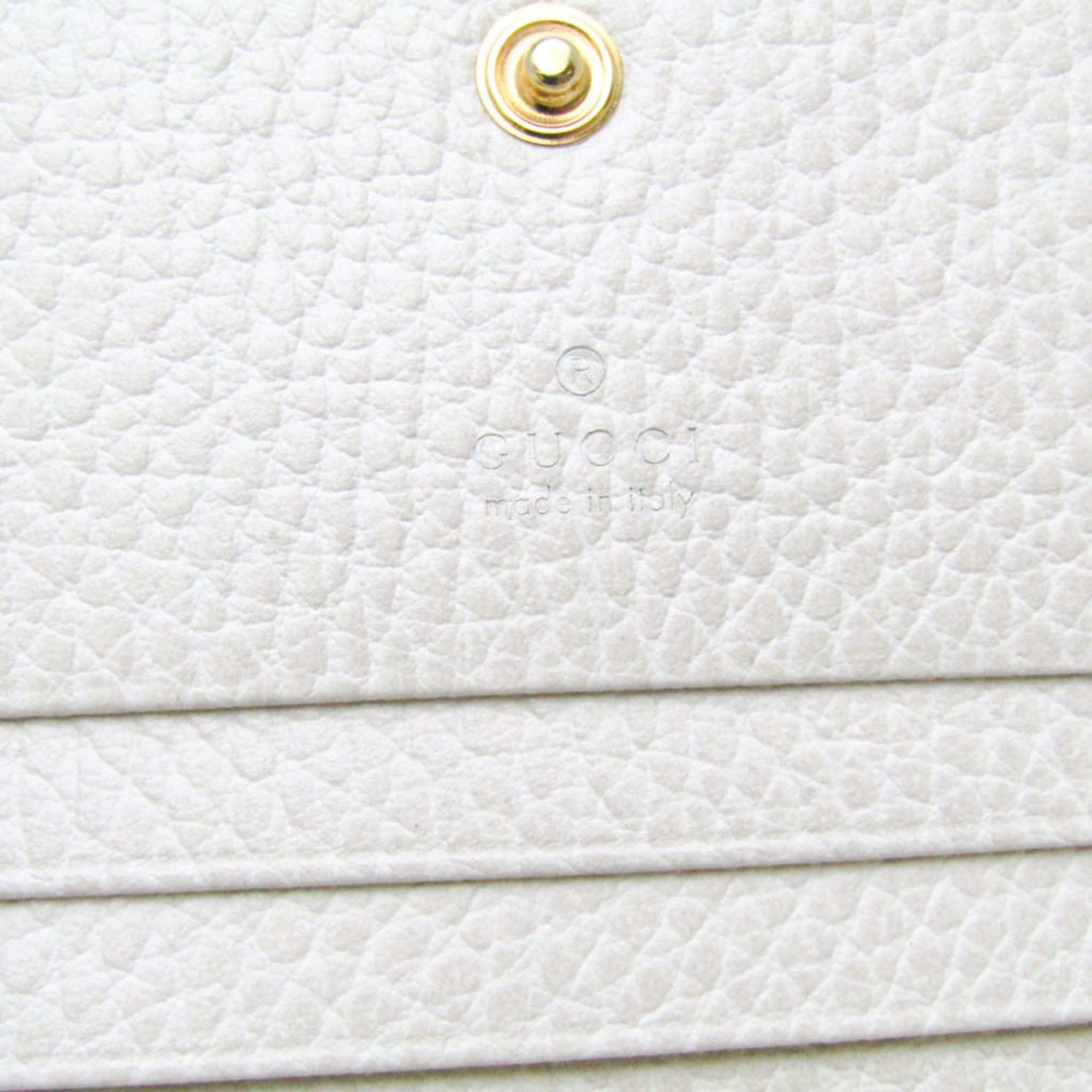 Gucci Gg Marmont White Leather Wallet (Pre-Owned) Size ONE SIZE - 6 Thumbnail