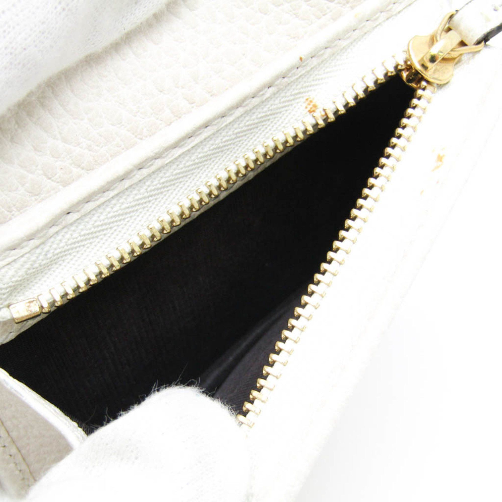 Gucci Gg Marmont White Leather Wallet (Pre-Owned) Size ONE SIZE - 4 Thumbnail