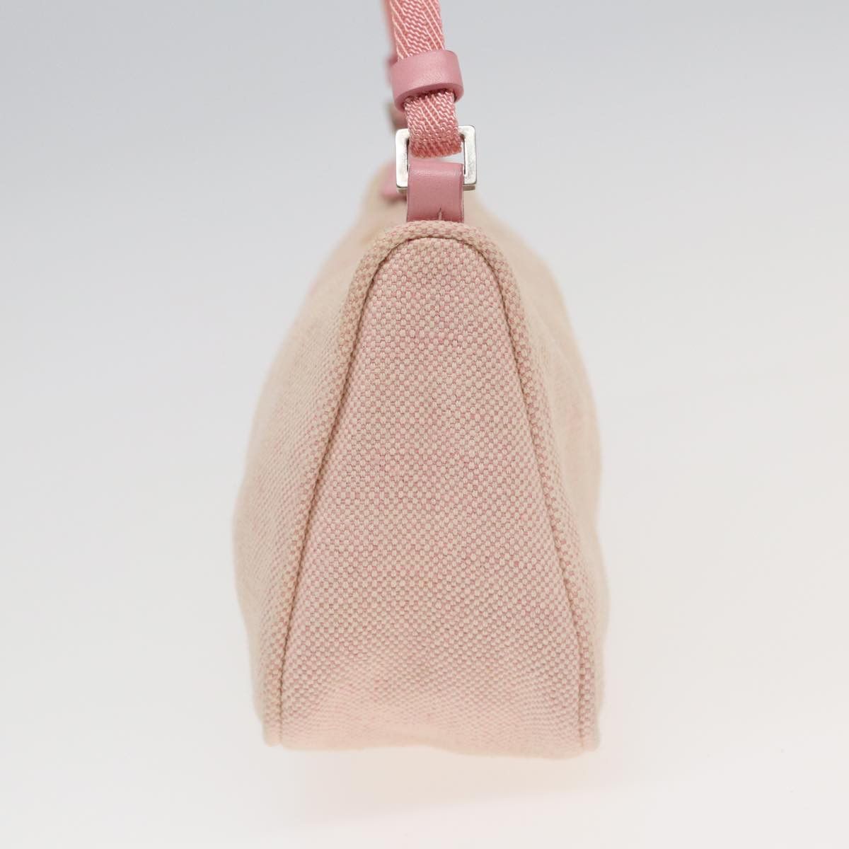 Prada Pink Canvas Clutch Bag (Pre-Owned) Size ONE SIZE - 10 Thumbnail