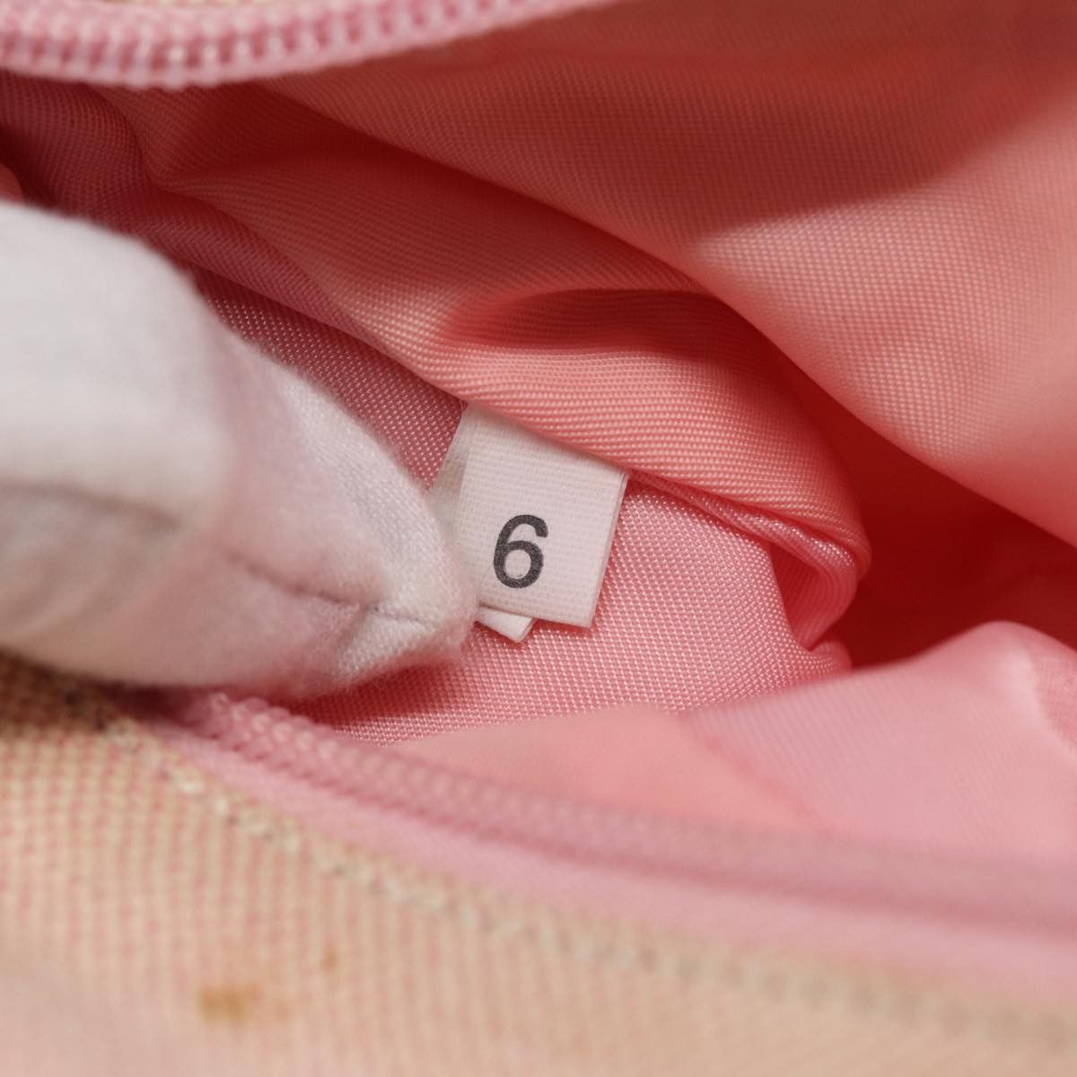 Prada Pink Canvas Clutch Bag (Pre-Owned) Size ONE SIZE - 6 Thumbnail