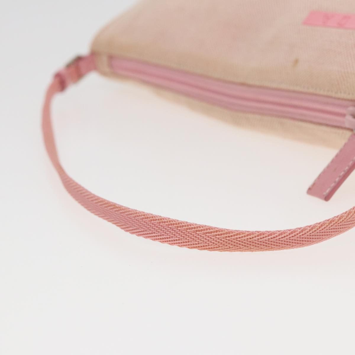Prada Pink Canvas Clutch Bag (Pre-Owned) Size ONE SIZE - 13 Thumbnail