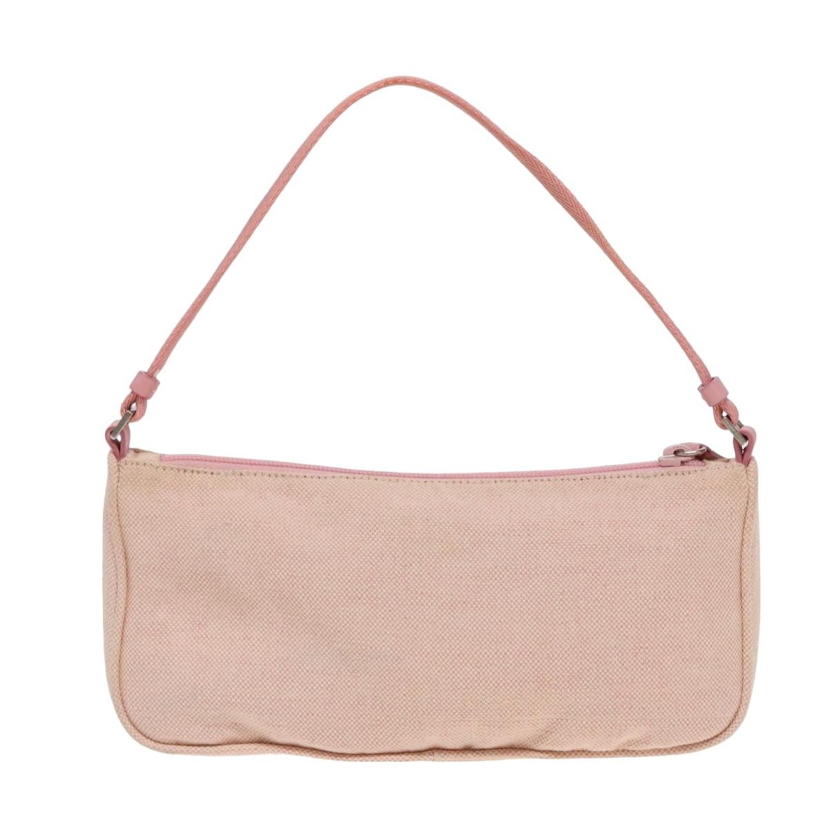 Prada Pink Canvas Clutch Bag (Pre-Owned) Size ONE SIZE - 2 Thumbnail