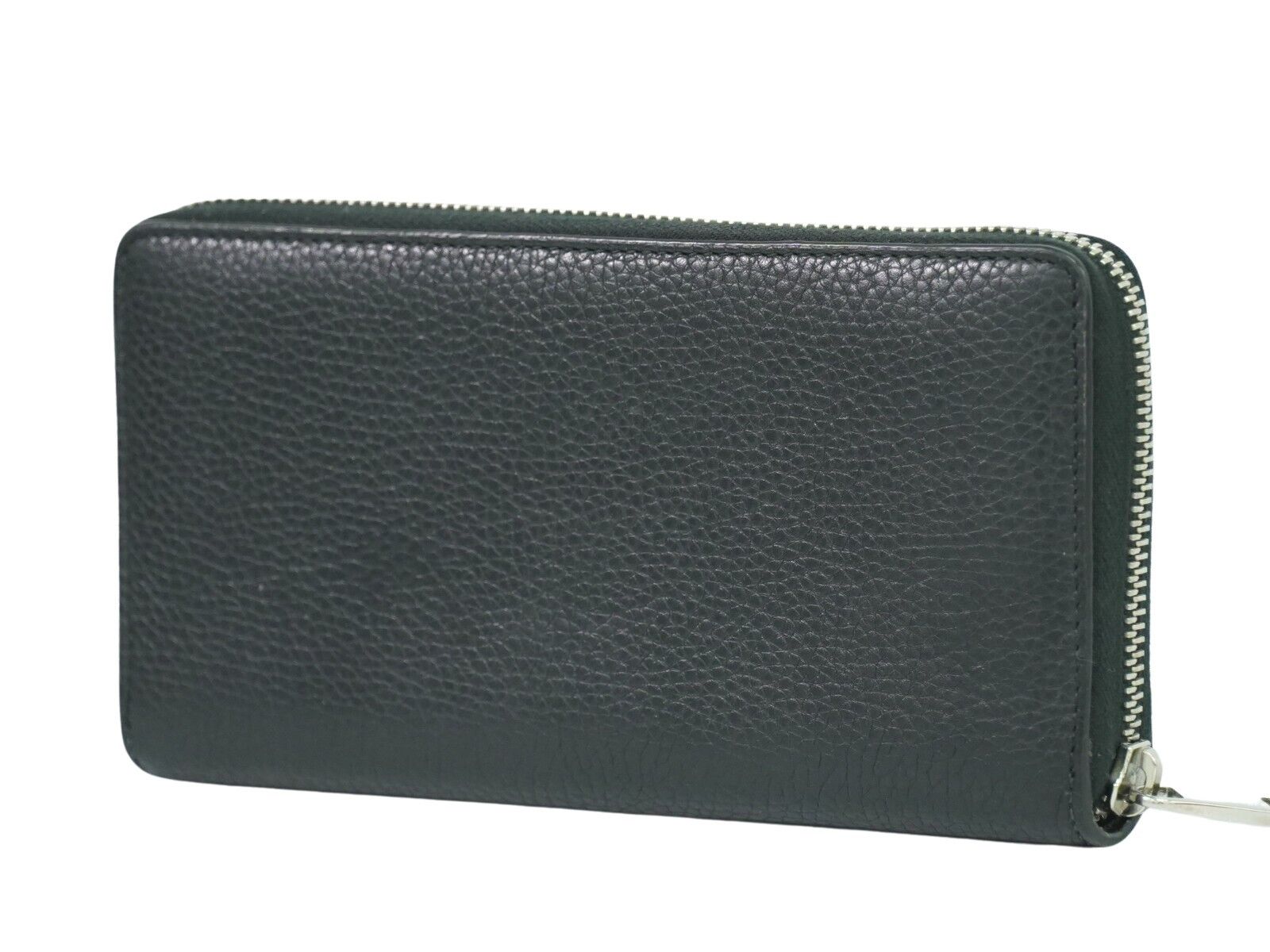 Gucci Zip Around Black Leather Wallet (Pre-Owned) Size ONE SIZE - 2 Thumbnail