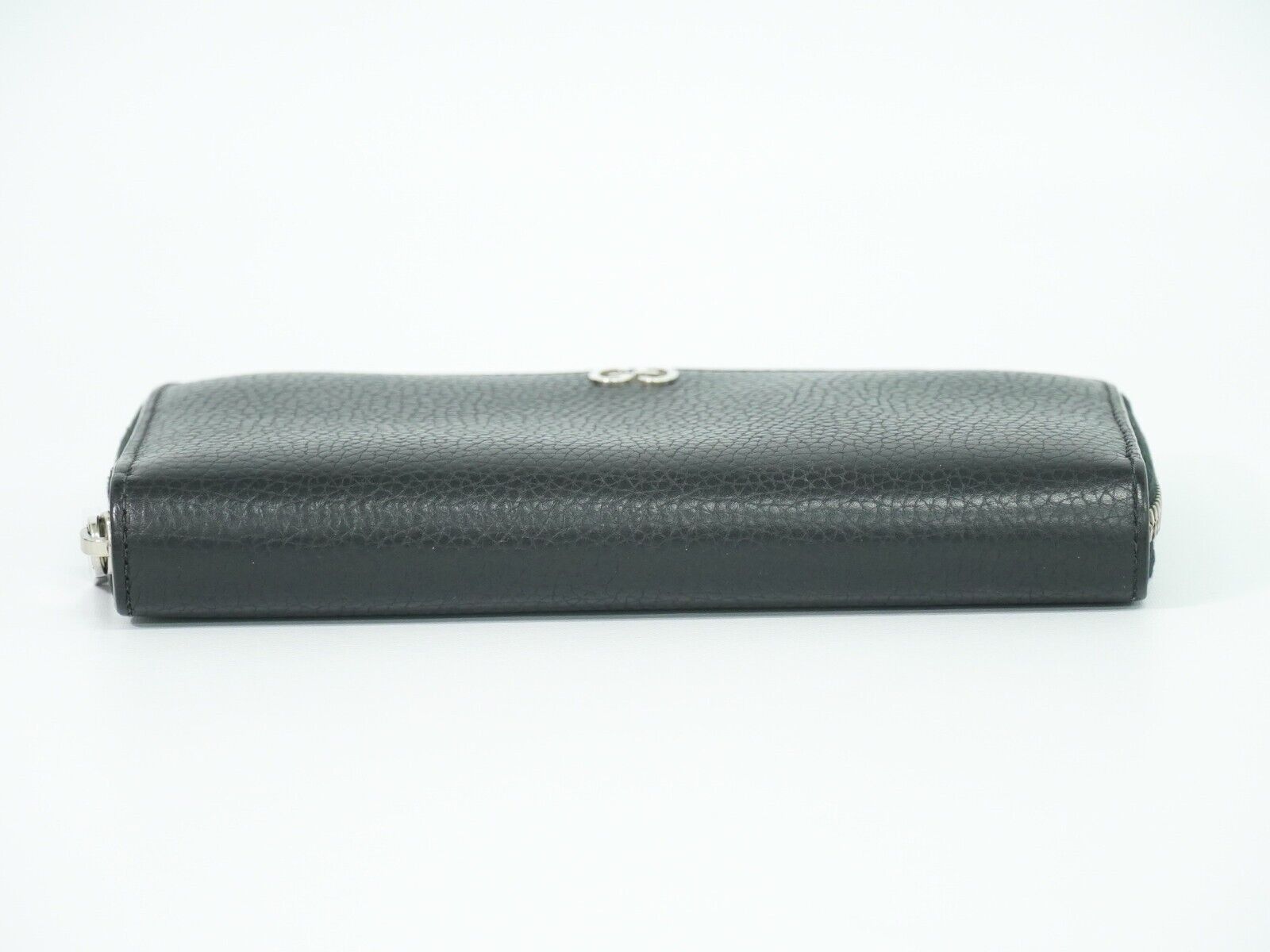 Gucci Zip Around Black Leather Wallet (Pre-Owned) Size ONE SIZE - 3 Thumbnail
