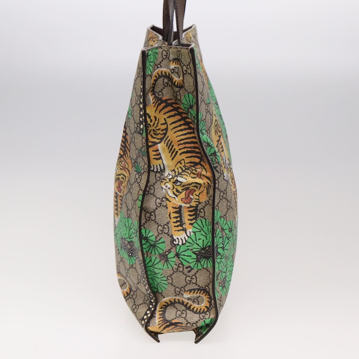 Gucci Tiger Beige Canvas Tote Bag (Pre-Owned) Size ONE SIZE - 11 Thumbnail