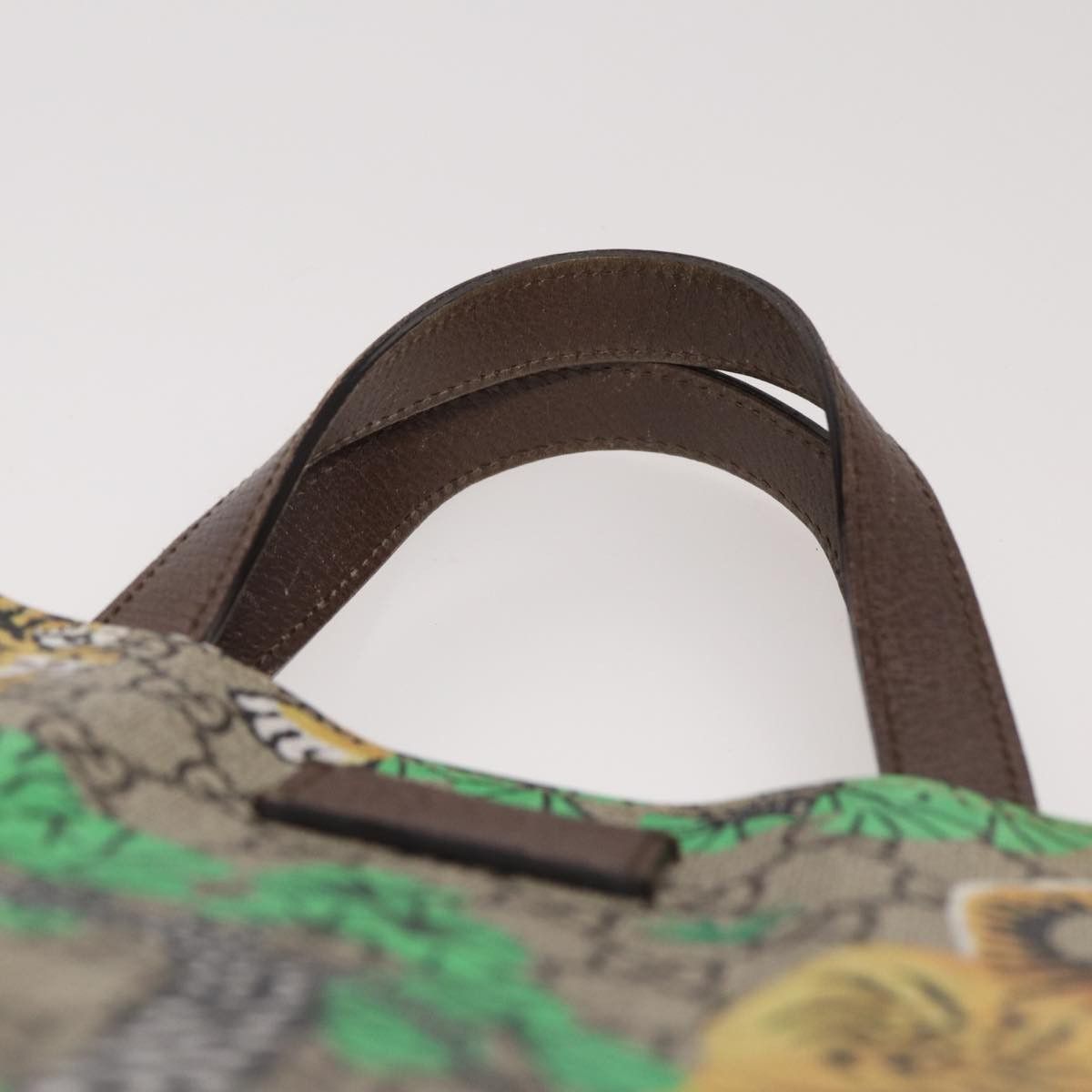 Gucci Tiger Beige Canvas Tote Bag (Pre-Owned) Size ONE SIZE - 13 Thumbnail