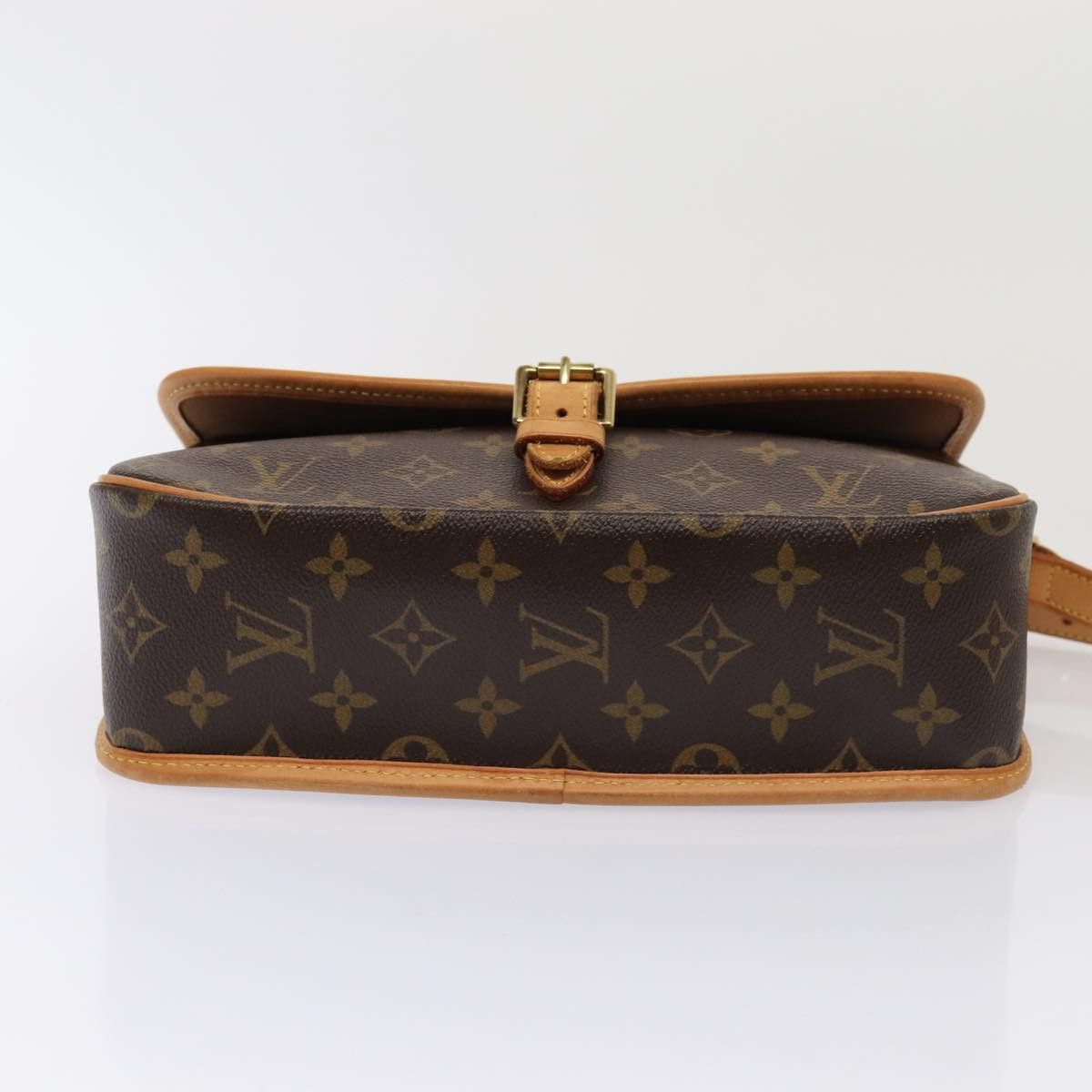Louis Vuitton Sologne Brown Canvas Shoulder Bag (Pre-Owned) Size ONE SIZE - 3 Thumbnail