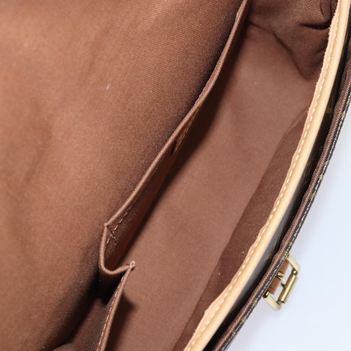 Louis Vuitton Sologne Brown Canvas Shoulder Bag (Pre-Owned) Size ONE SIZE - 5 Thumbnail