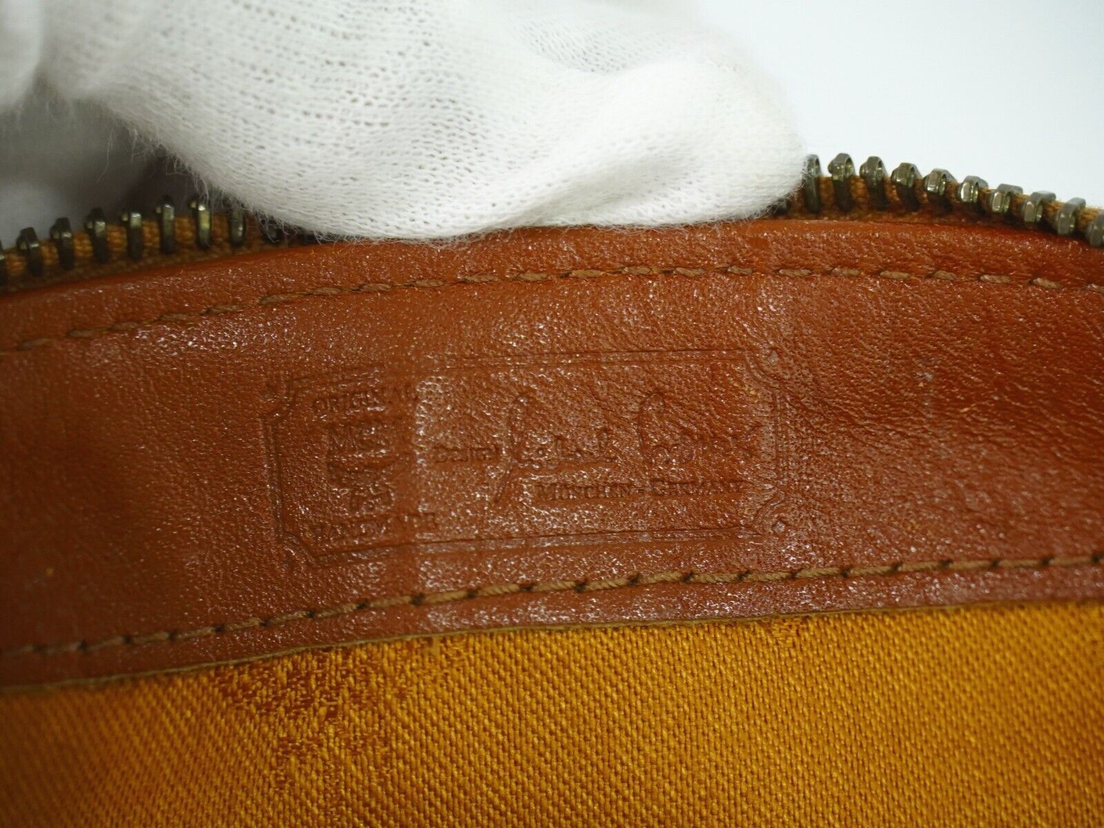 MCM Visetos Brown Canvas Handbag (Pre-Owned) Size ONE SIZE - 9 Thumbnail