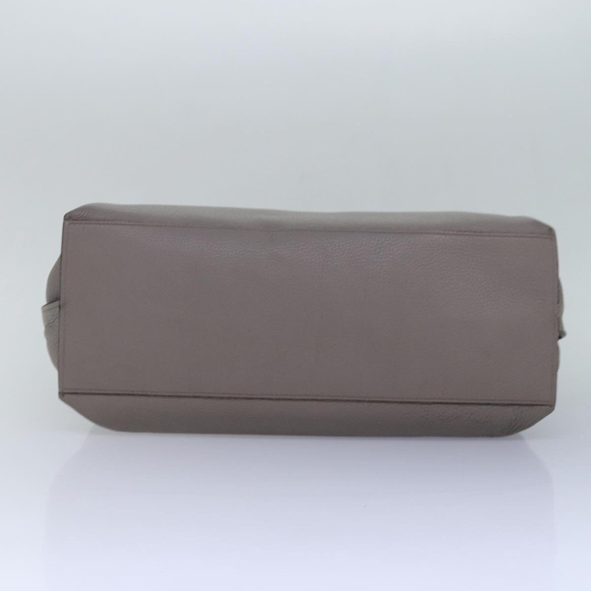 Gucci Bamboo Daily Grey Leather Handbag (Pre-Owned) Size ONE SIZE - 3 Thumbnail