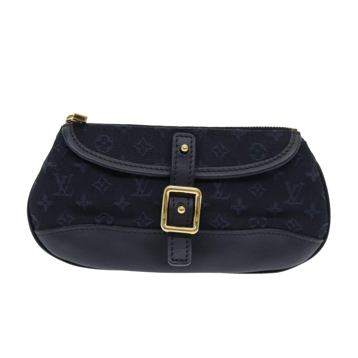 Louis Vuitton Sophie Navy Canvas Clutch Bag (Pre-Owned) Size ONE SIZE - 8 Thumbnail