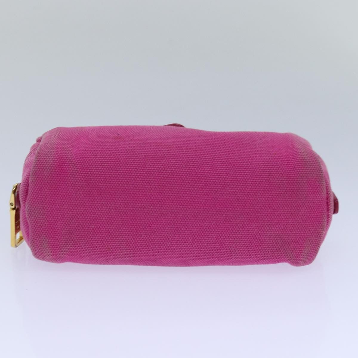 Prada Pink Canvas Clutch Bag (Pre-Owned) Size ONE SIZE - 3 Thumbnail