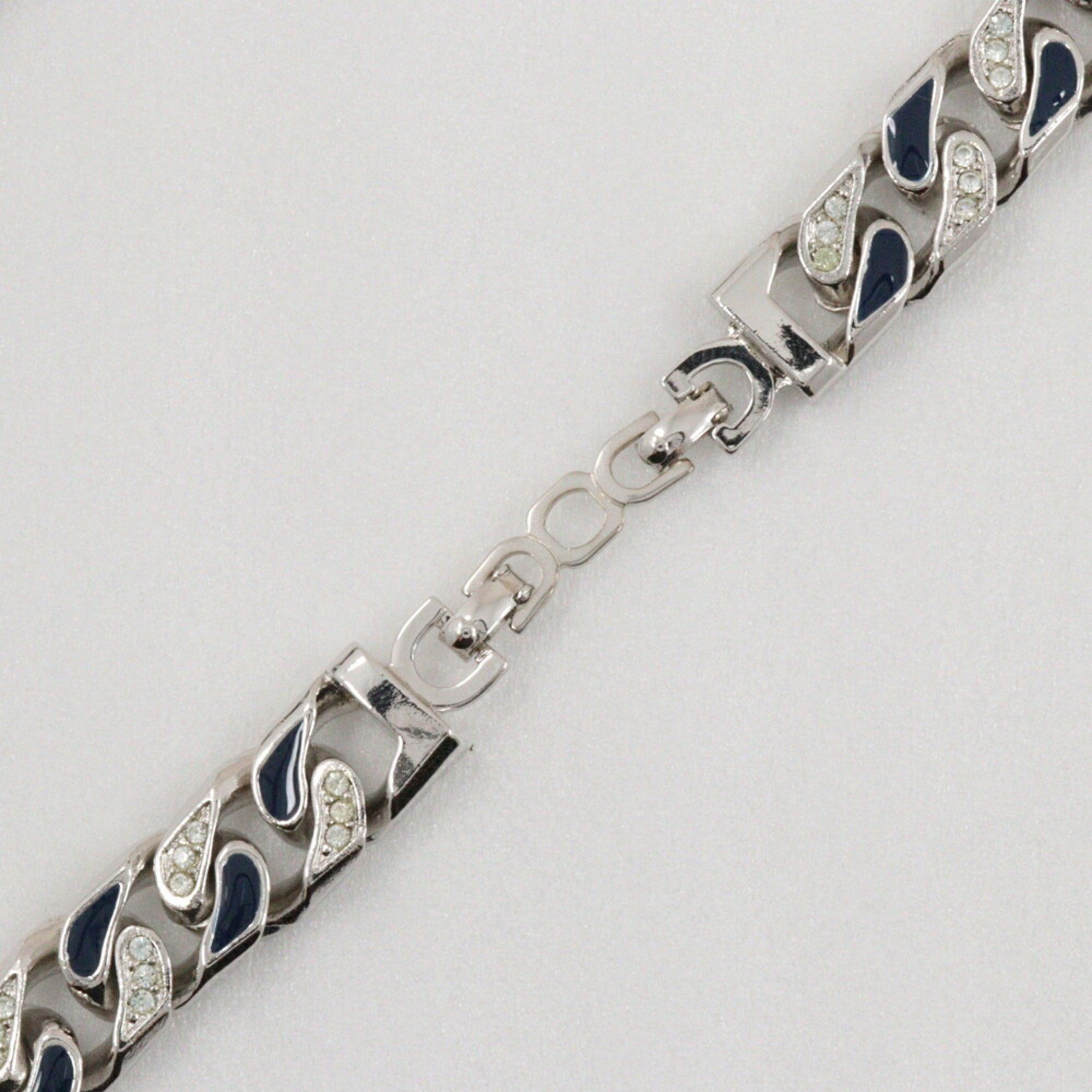 Dior Christian Dior Earring Set Necklace x Rhinestone Made in Germany Silver Approx. 109.2g set for women Size ONE SIZE - 6 Thumbnail