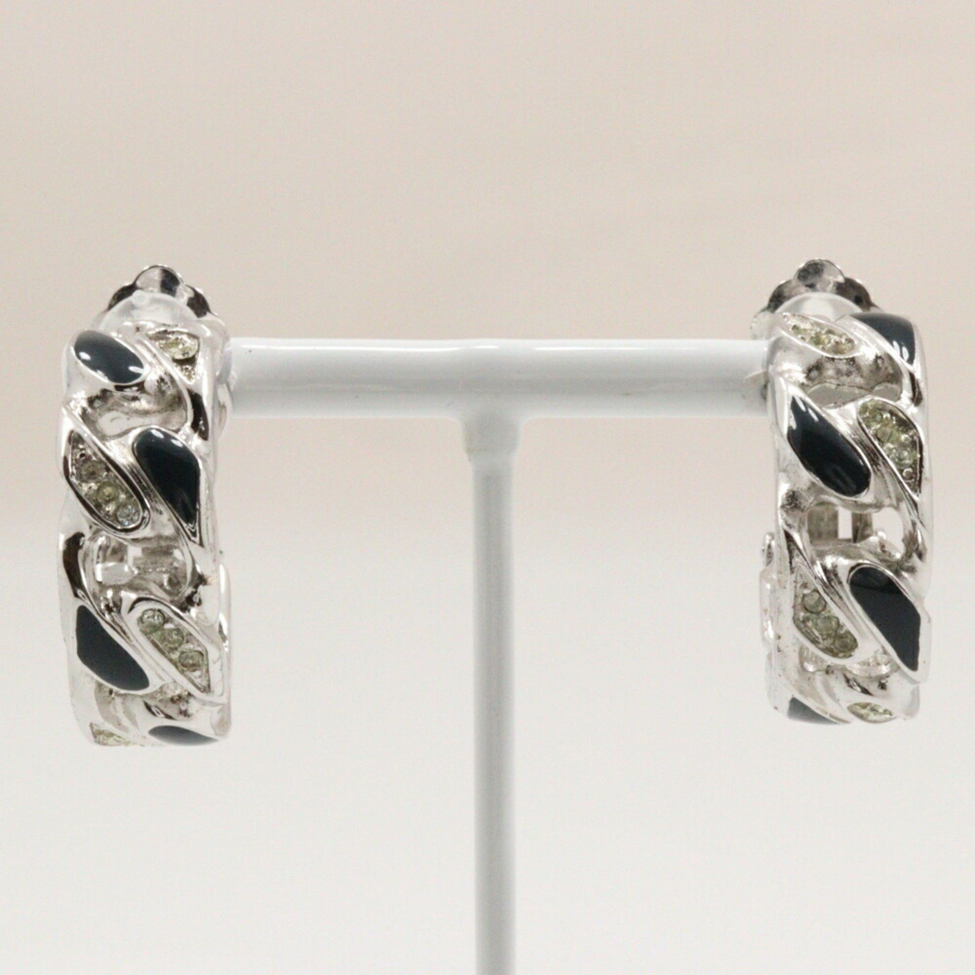 Dior Christian Dior Earring Set Necklace x Rhinestone Made in Germany Silver Approx. 109.2g set for women Size ONE SIZE - 9 Thumbnail