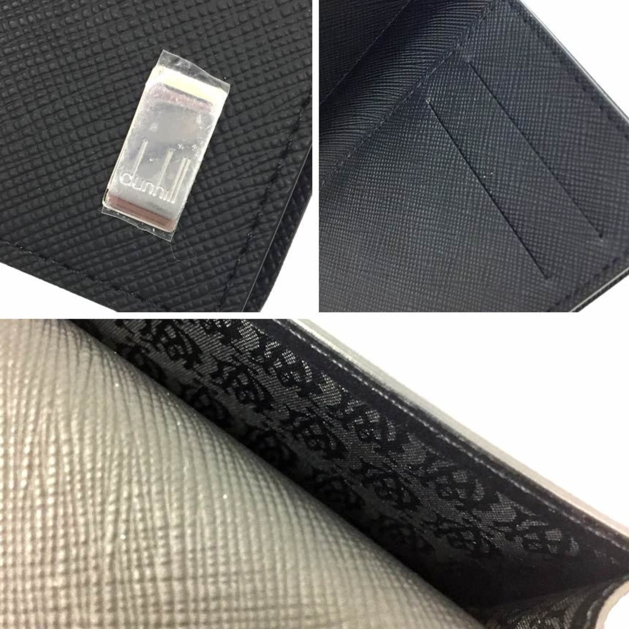 Alfred Dunhill Dunhill Business Card Holder Case Plain L225CIN Black Men's Small Wallet aq10445 Size ONE SIZE - 3 Thumbnail