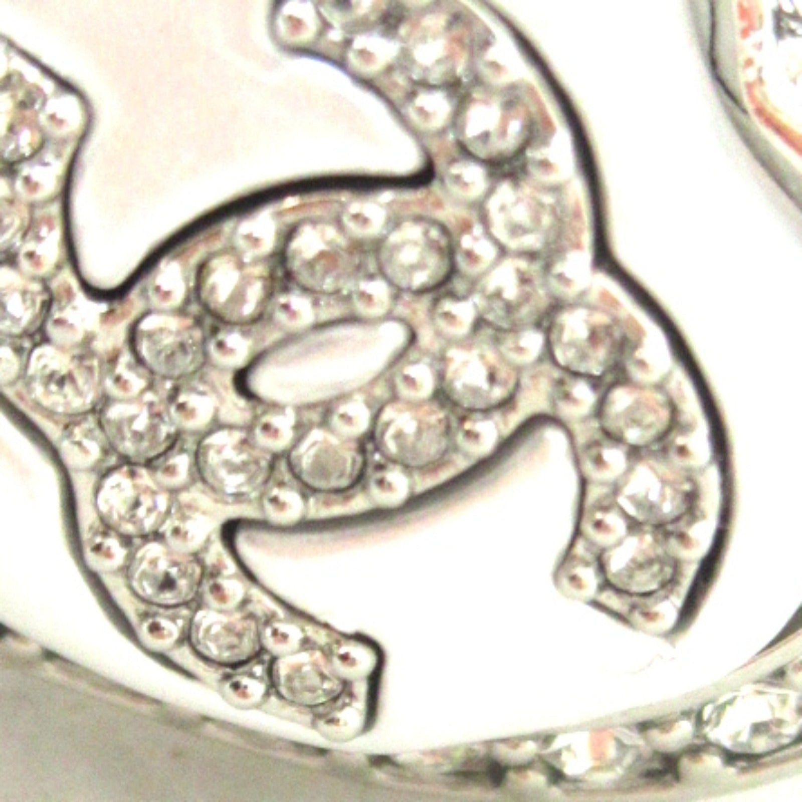 Chanel Chanel Earrings Heart Silver Plated Size ONE SIZE - 7 Thumbnail