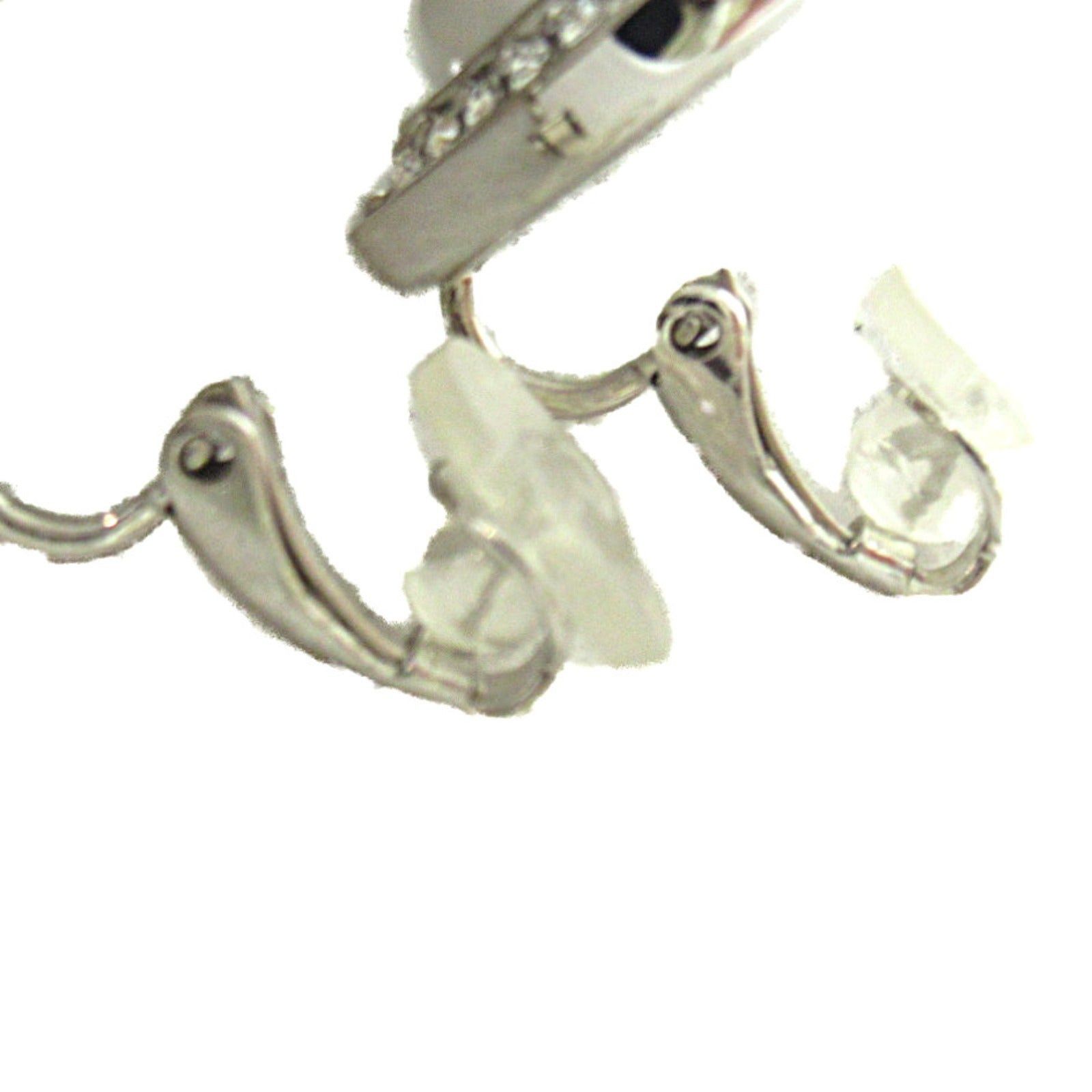 Chanel Chanel Earrings Heart Silver Plated Size ONE SIZE - 3 Thumbnail