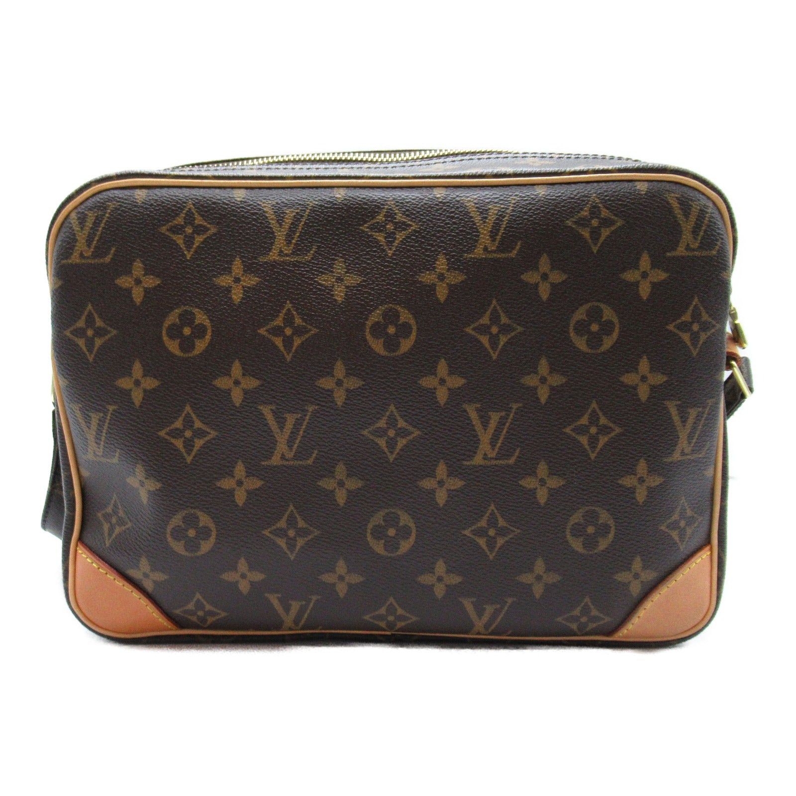 Louis Vuitton Louis Vuitton Nil Shoulder Bag Coated Canvas Monogram Brown Size ONE SIZE - 2 Thumbnail