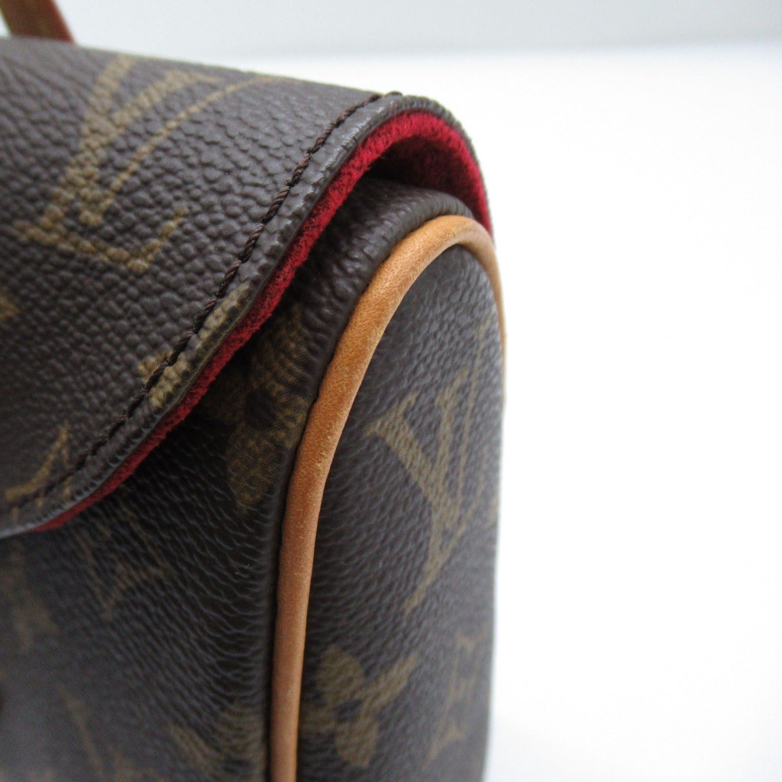 Louis Vuitton Louis Vuitton Sonatine Handbag Coated Canvas Monogram Brown Size ONE SIZE - 10 Thumbnail